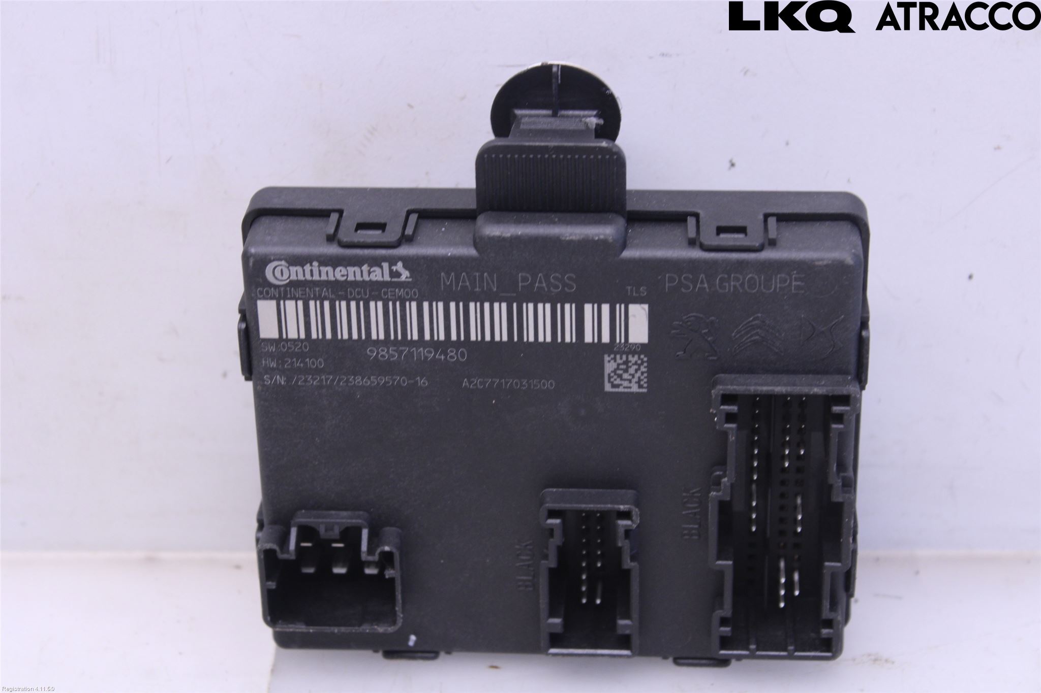 Peugeot 408 22- Styrenhet Dörr