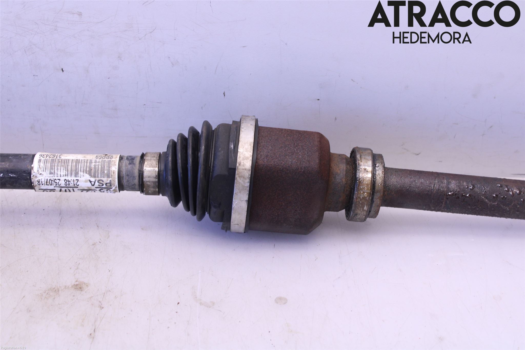 Citroen BERLINGO/E-BERLINGO 19- Drivaxel Fram Höger