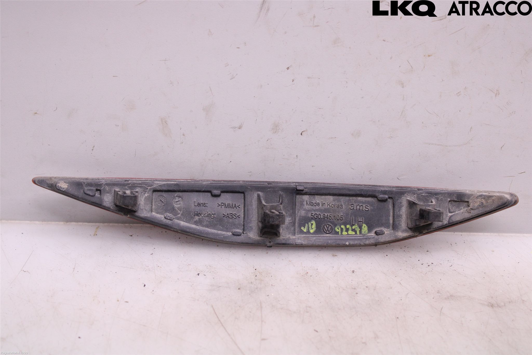 Volkswagen VW GOLF / E-GOLF VII 13-20 Dimljus/Reflex Bak