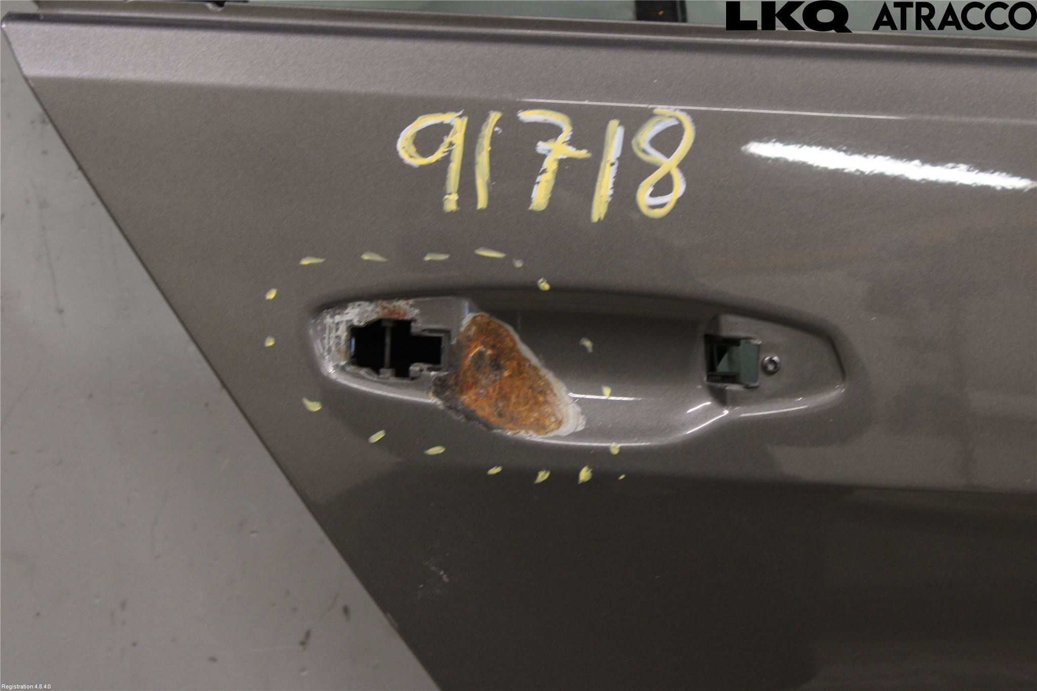 Volkswagen VW GOLF / E-GOLF VII 13-20 Dörr Bak Höger