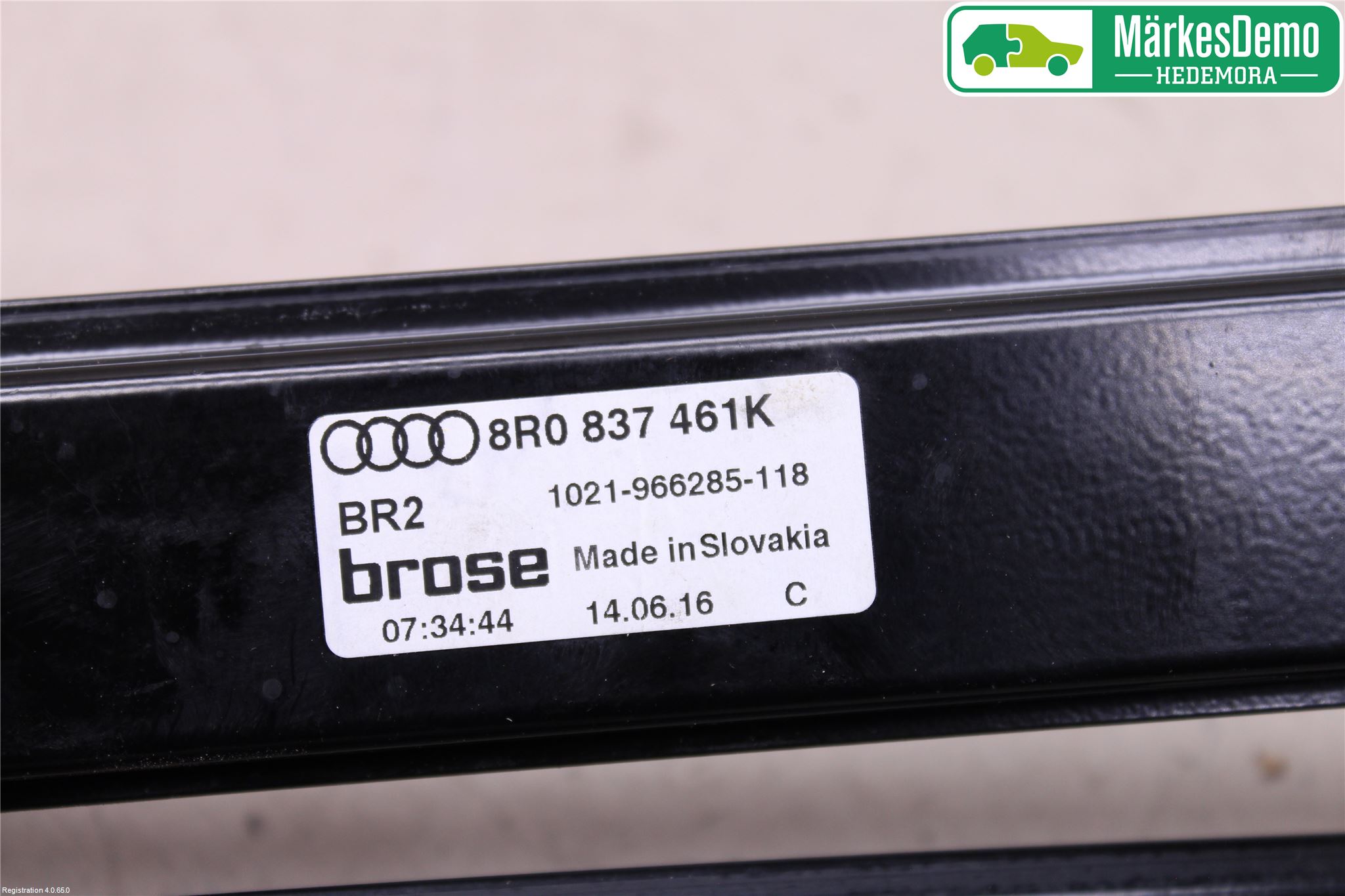 Audi Q5 09-16 Fönsterhiss El Kompl