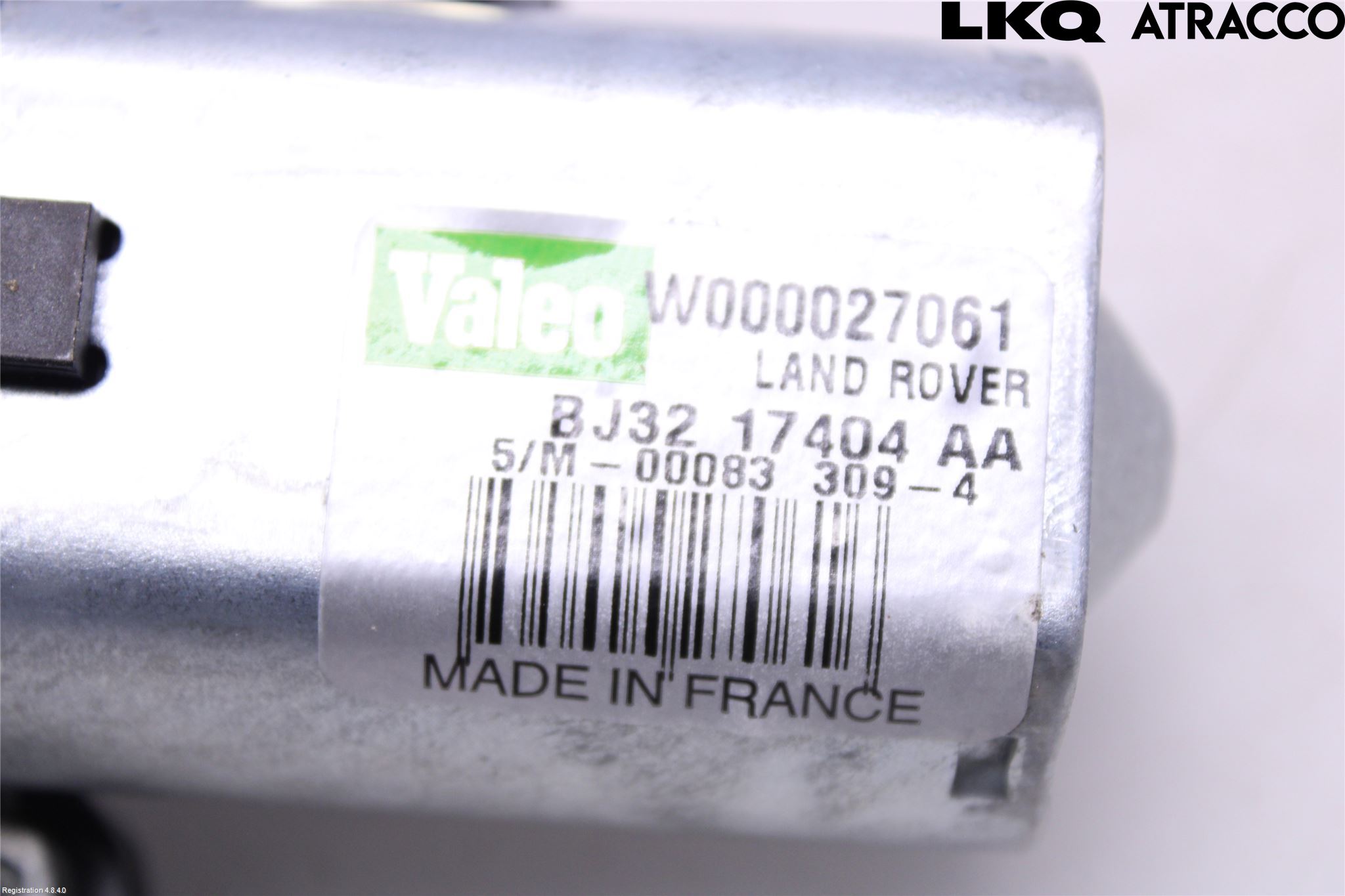 Landrover LAND ROVER RANGE ROVER EVOQUE (L538) 11-18 Torkarmotor Baklucka