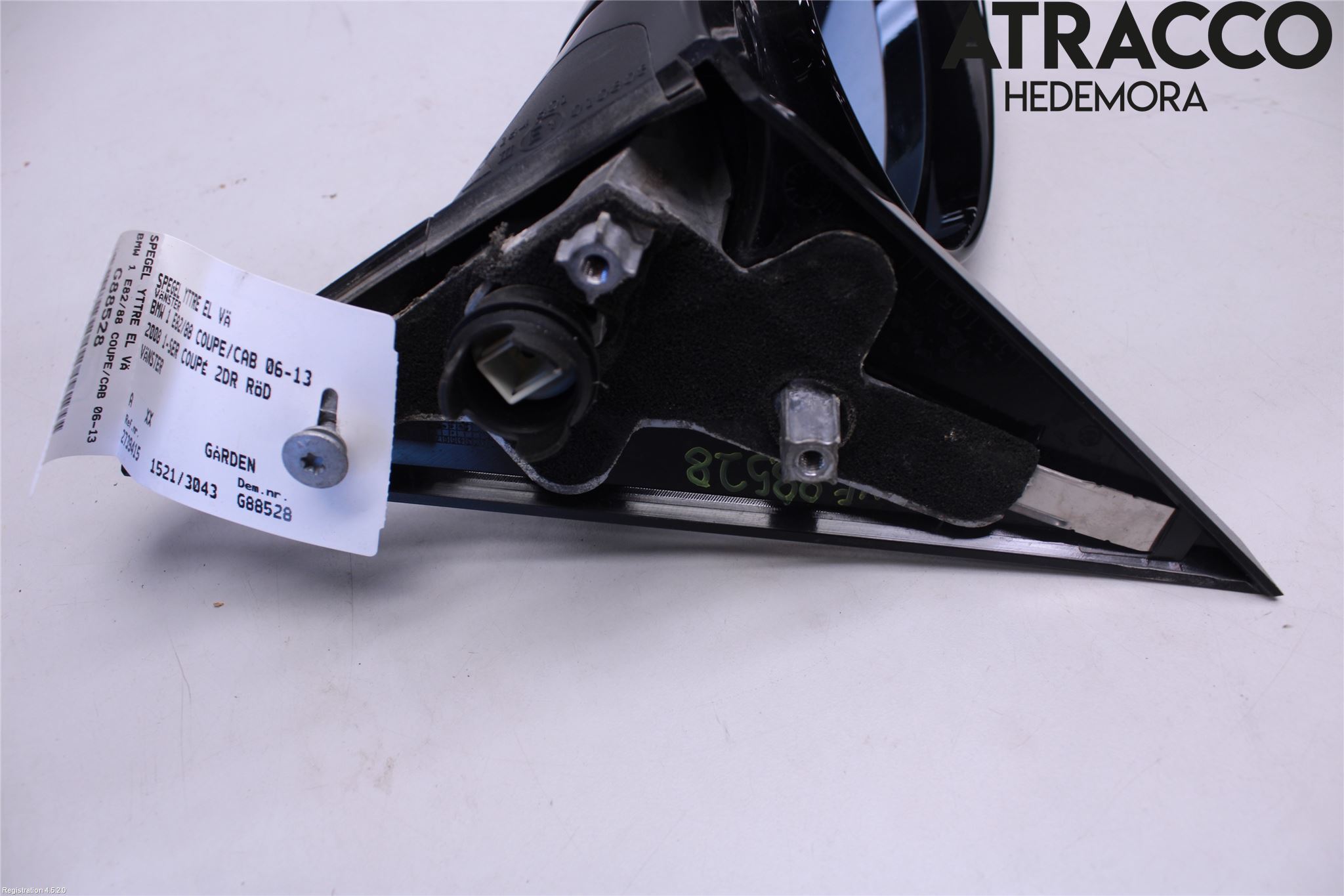 BMW 1 E82/88 Coupé/Cab 06-13 Spegel Yttre El Vä