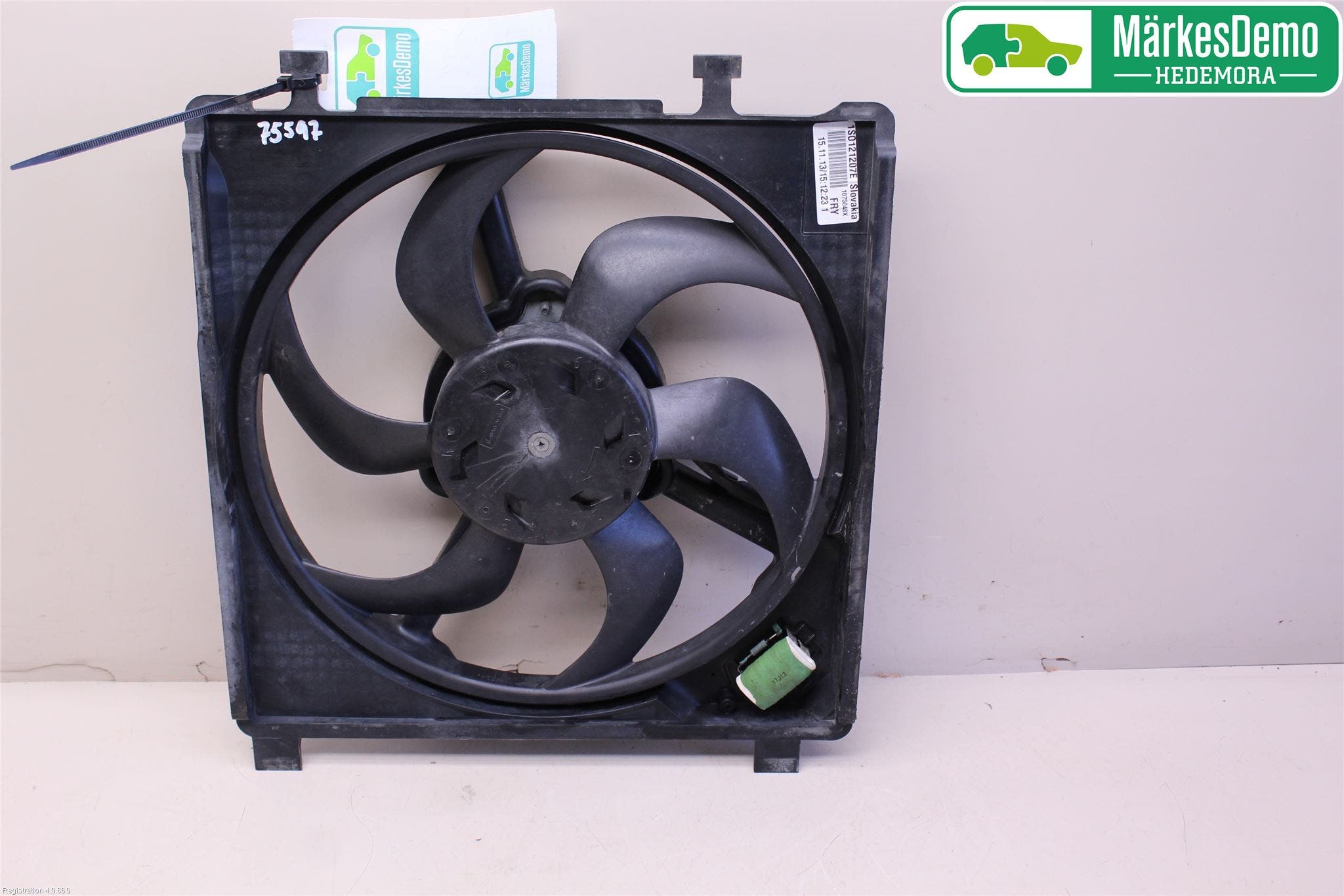 Volkswagen VW UP! / E-UP! Kylfläkt El