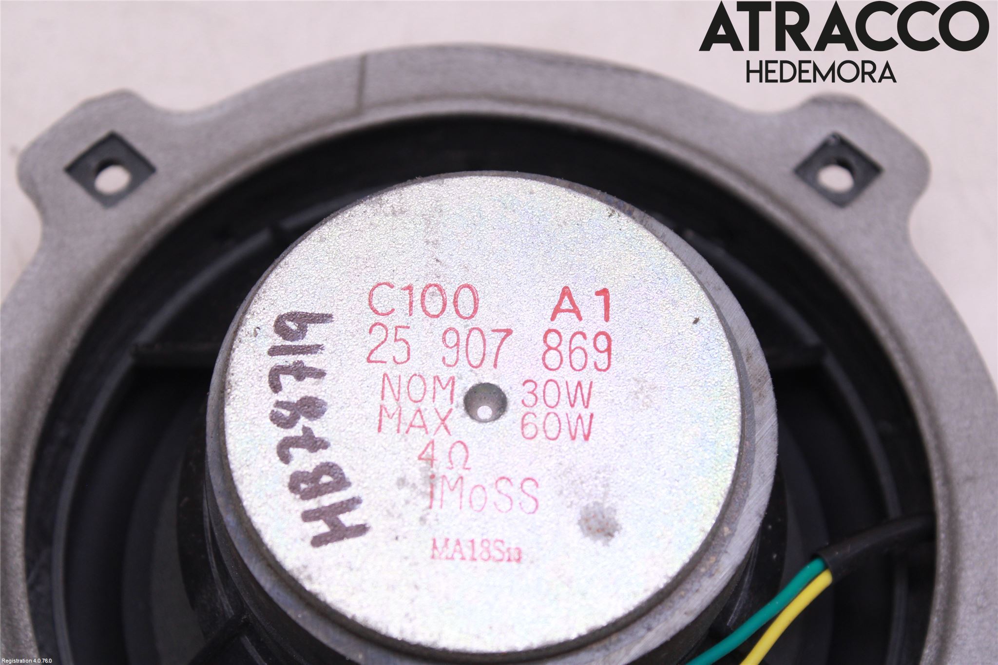 Chevrolet CAPTIVA Högtalare