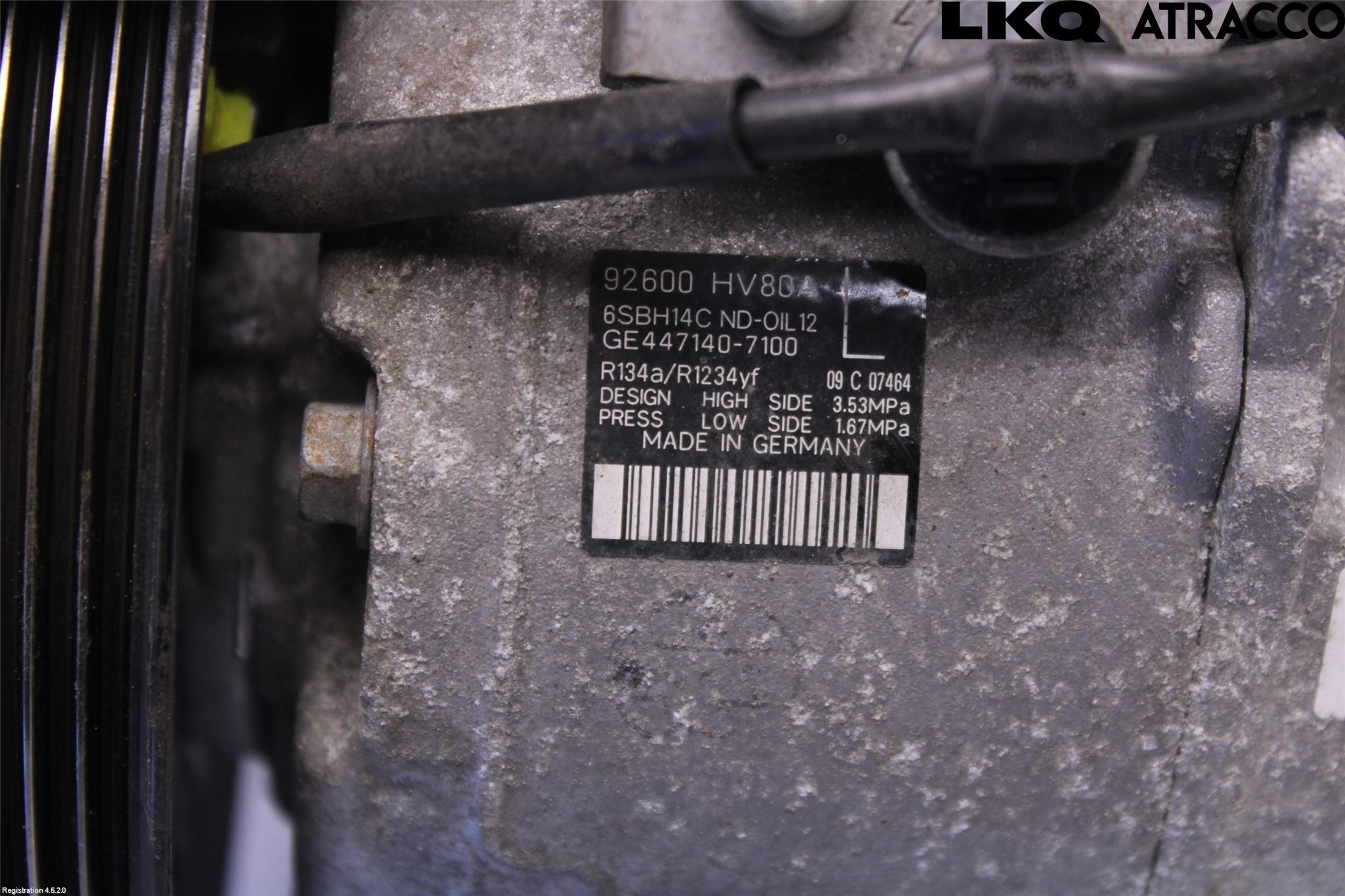 Nissan QASHQAI 17-21 Ac Kompressor