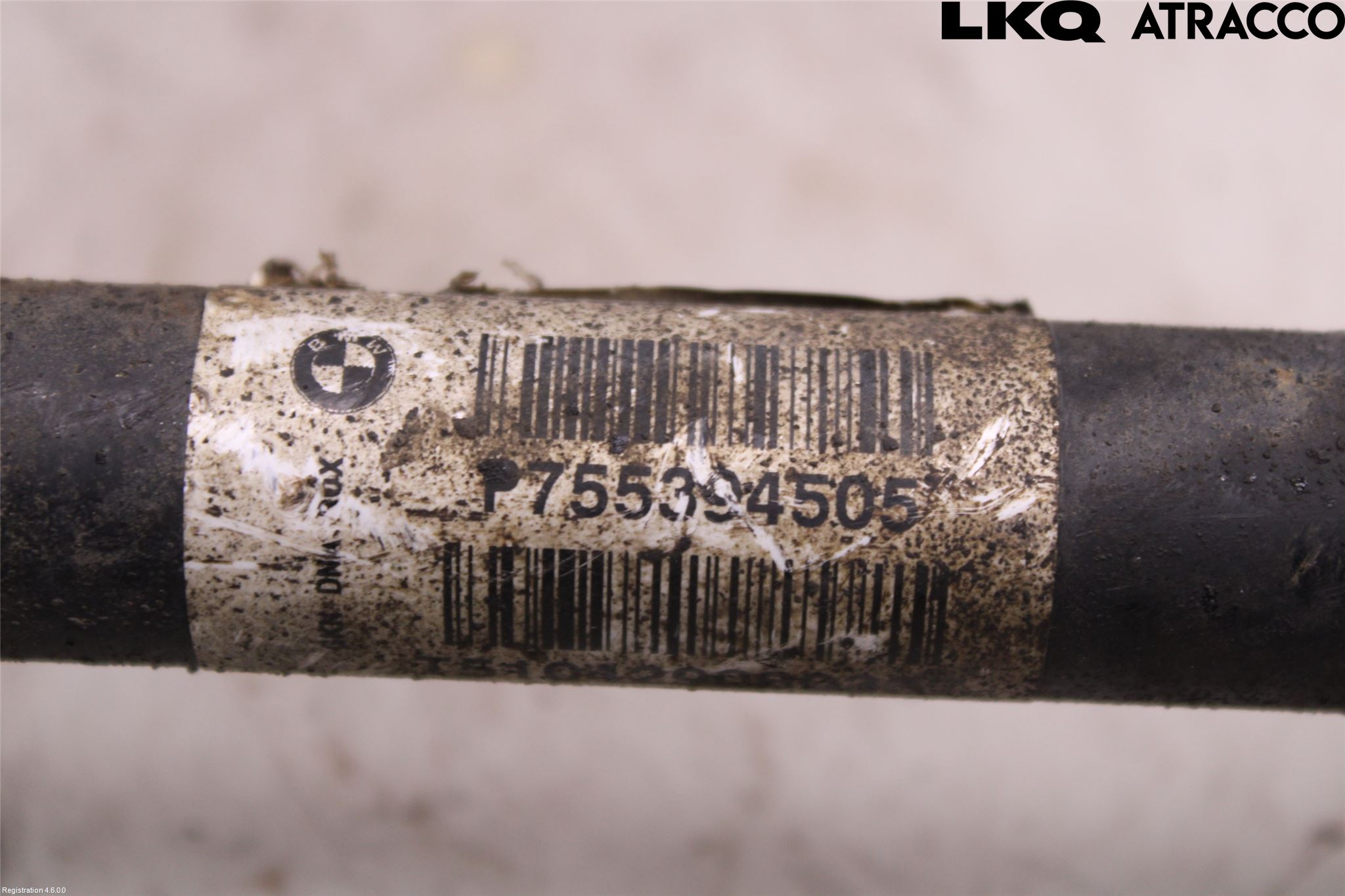 BMW X6 E71/E72   08-14 Drivaxel Fram Vänster