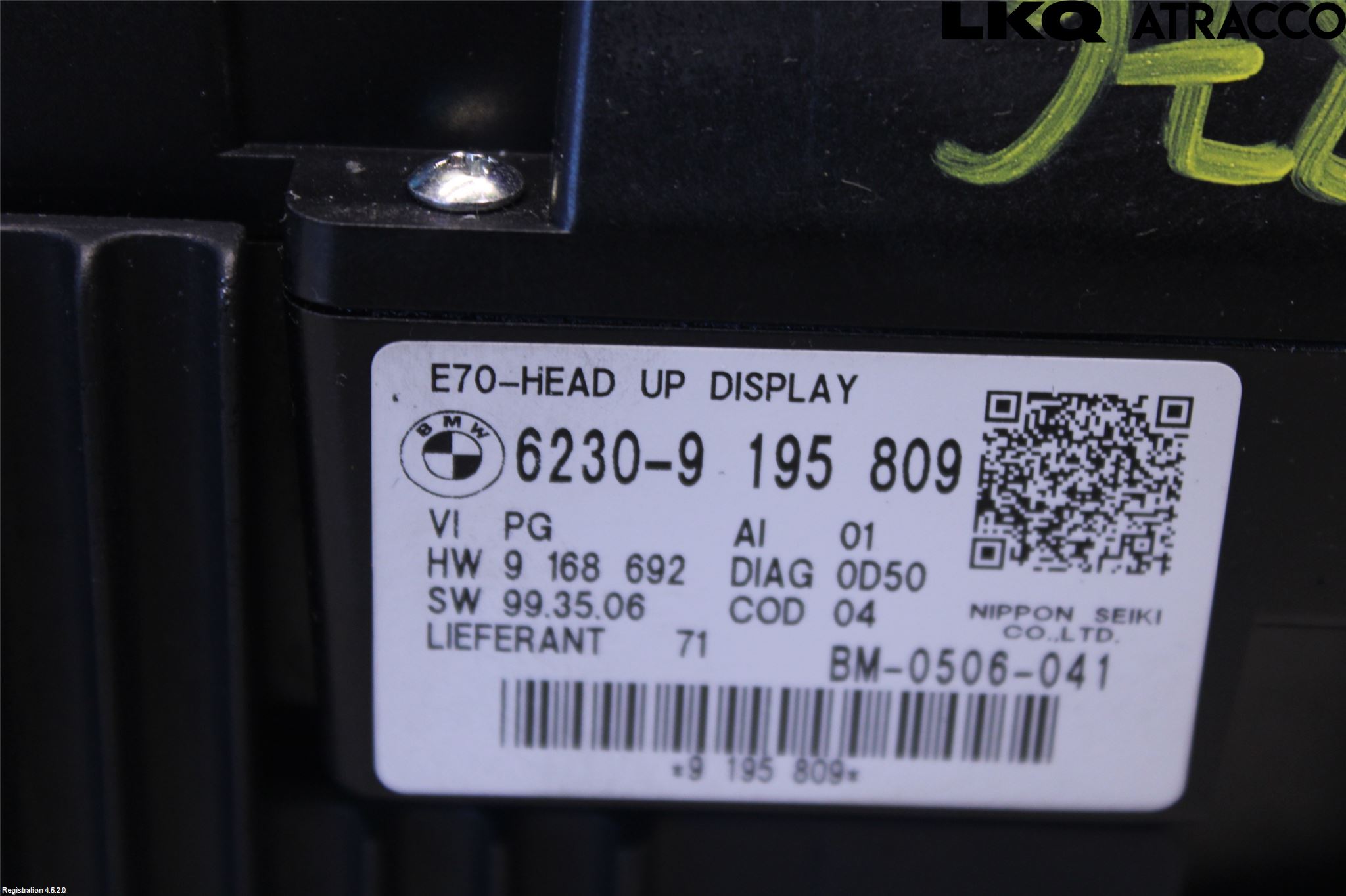 BMW X5 E70 07-13 Instrument Komb