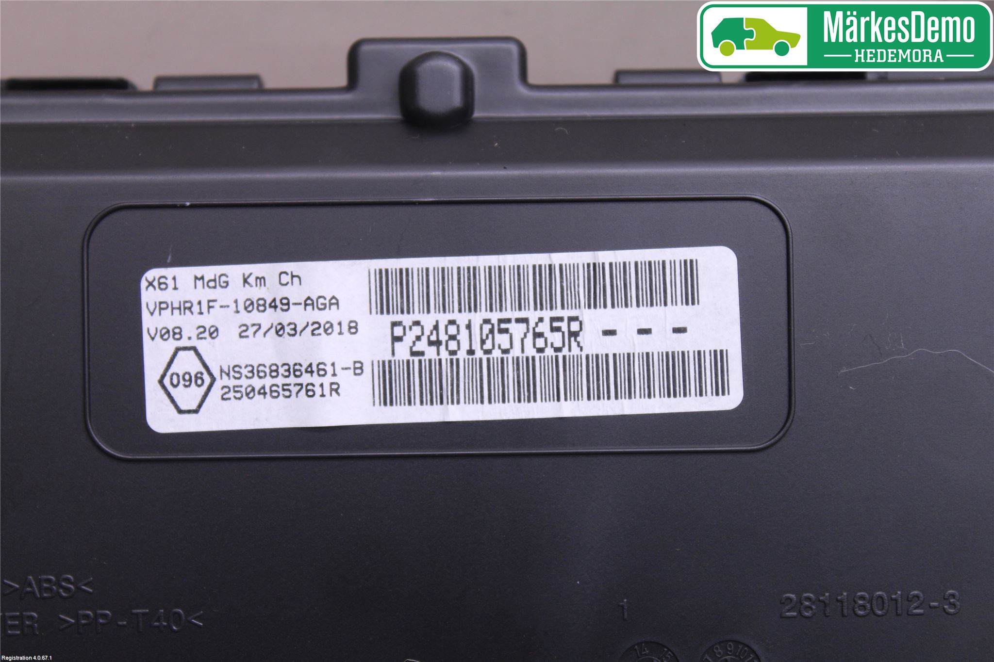 Renault KANGOO II 15-21 Instrument Komb