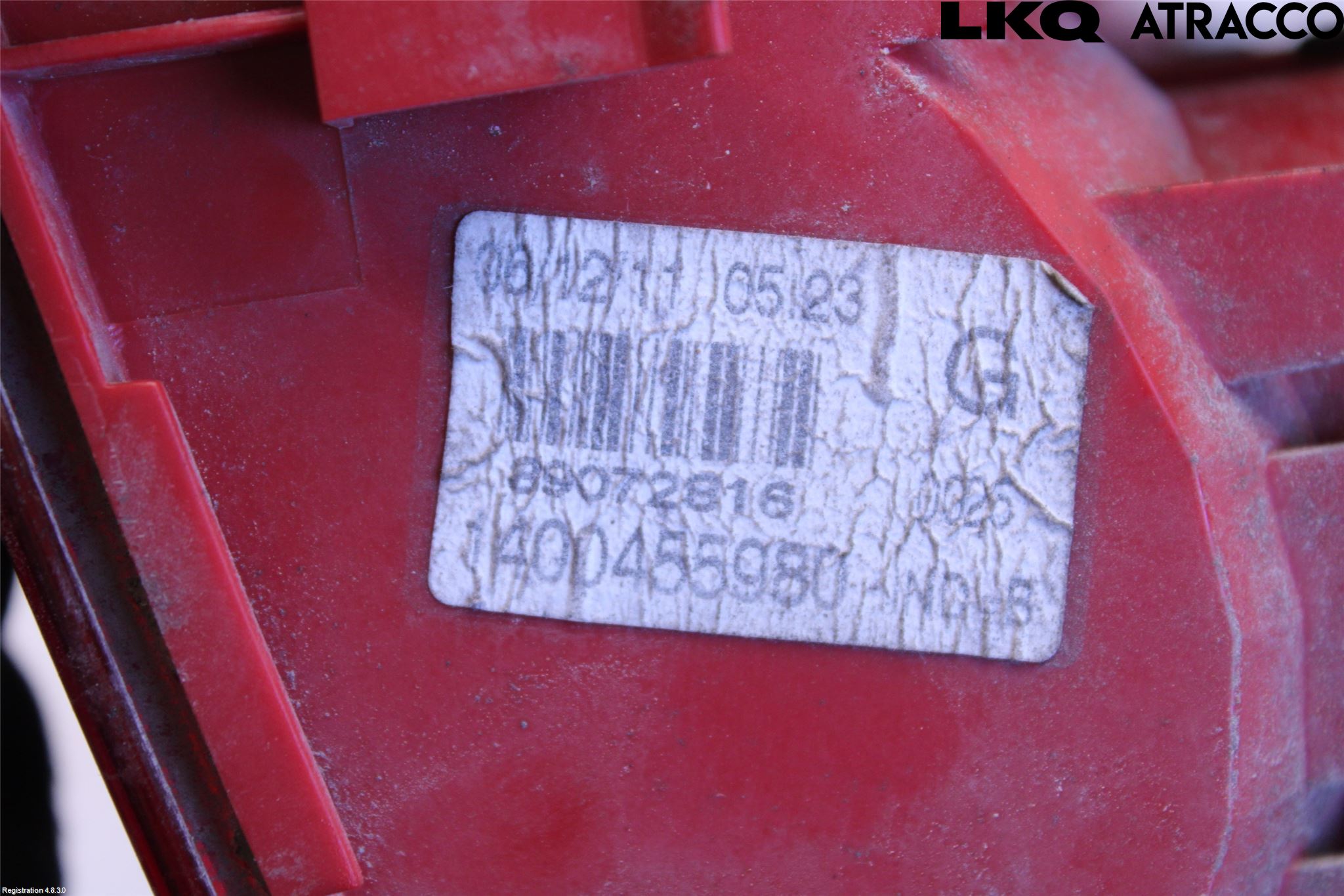 Peugeot EXPERT 07-14 Bakljus Vänster