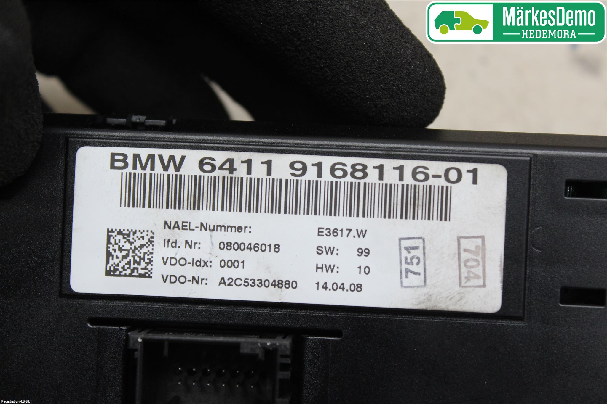 BMW 1 E87/81 5D/3D 03-11 Ac Styrenhet Ac Manöveren