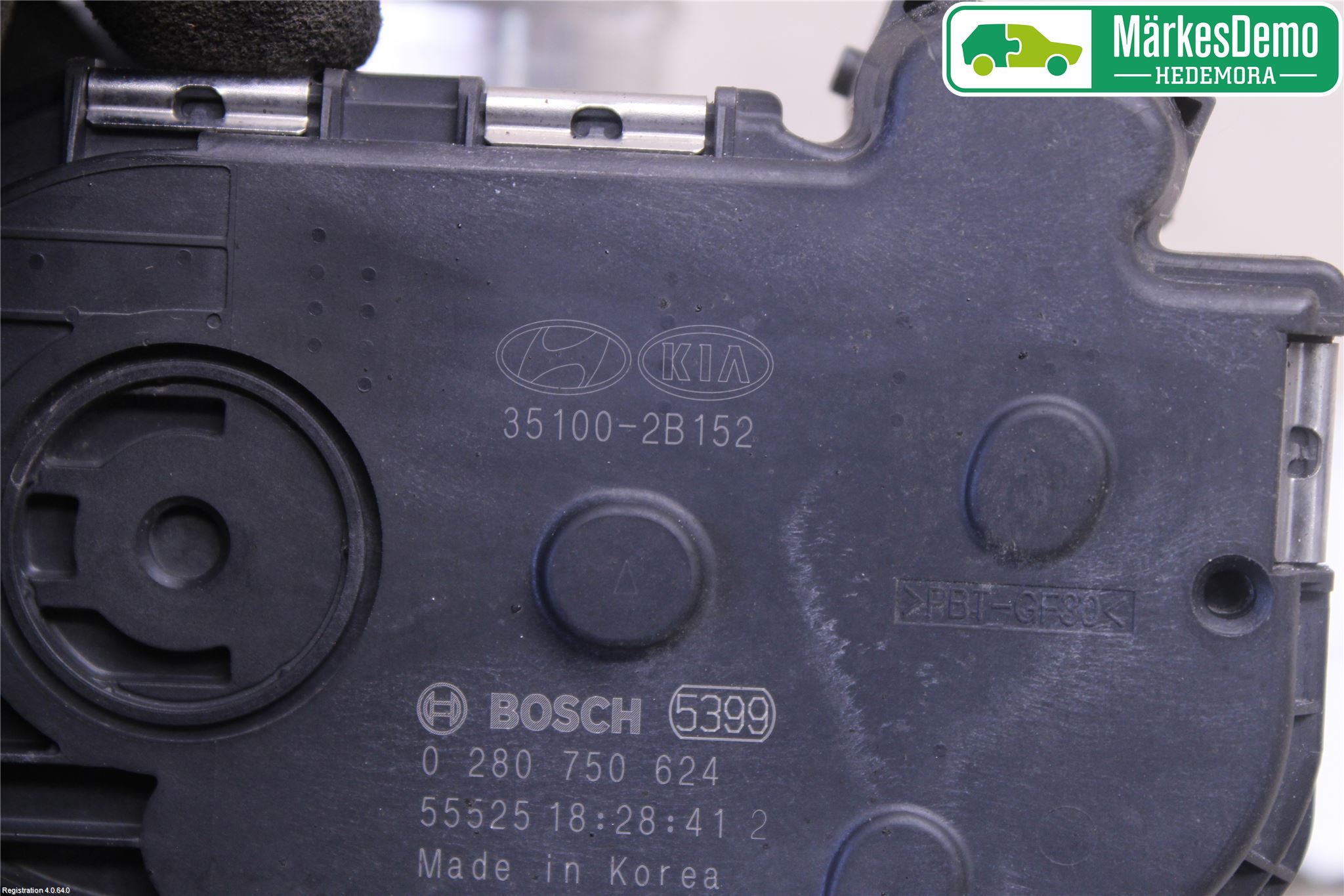 Kia VENGA 10-19 Injspjällhus