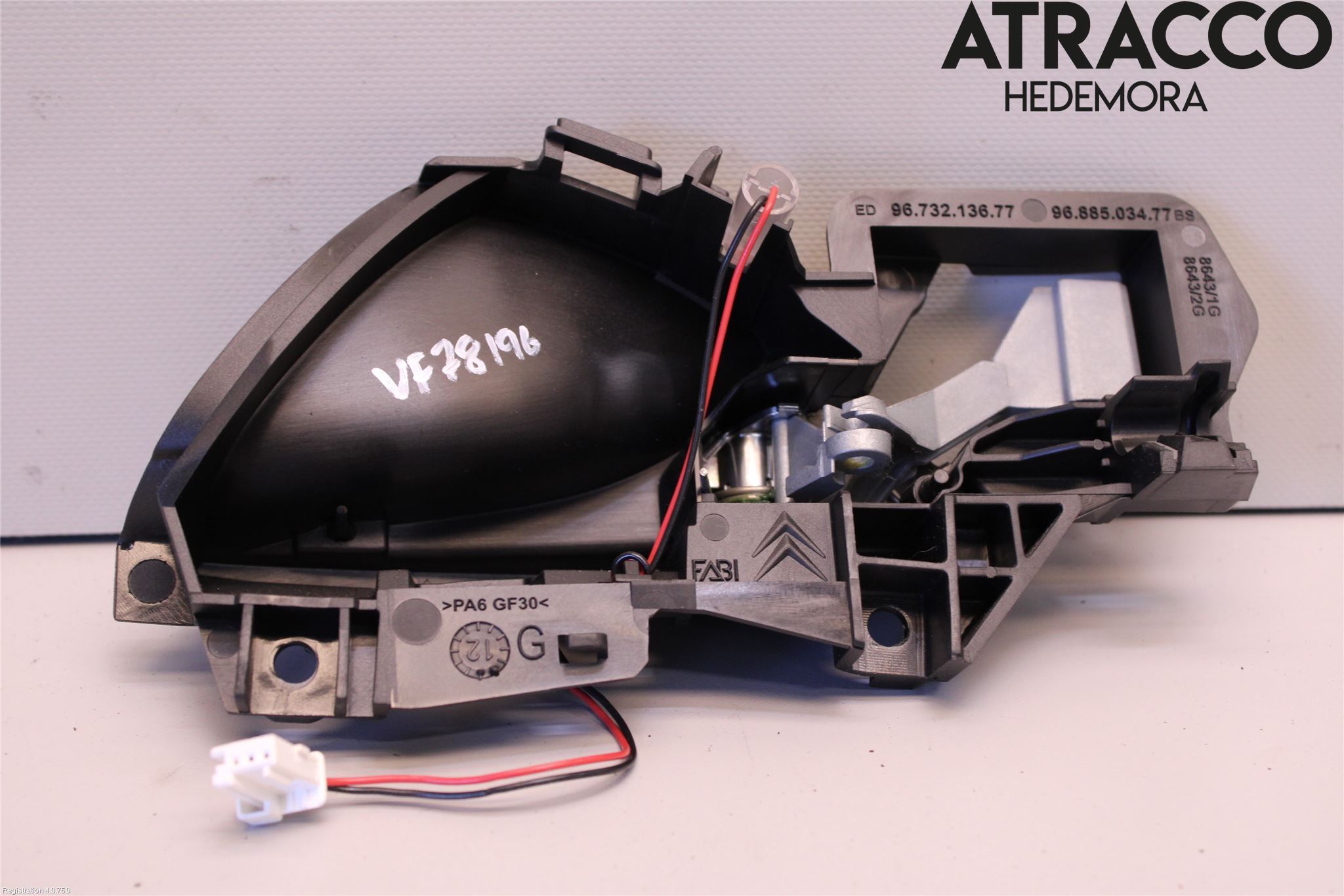 Citroen DS5 Dörrhandtag Inre Vä