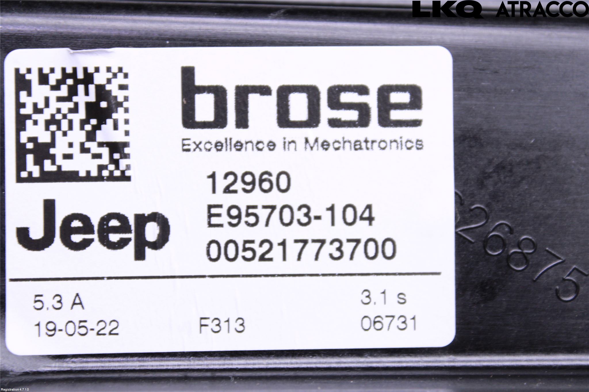 Jeep COMPASS Fönsterhiss El Kompl
