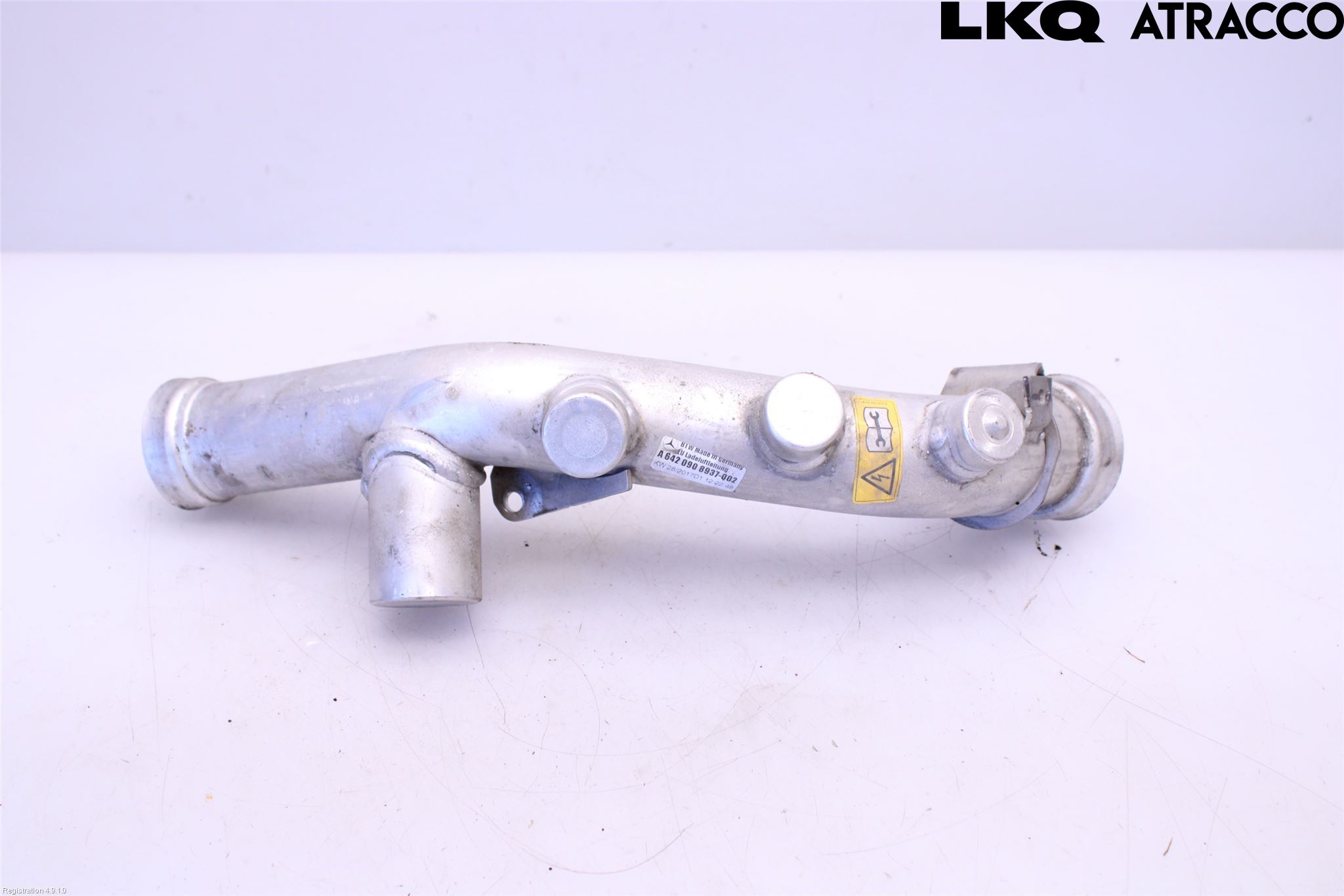 Mercedes-Benz MB ML/GLE-KLASS (W166) 12-18 Laddluft-Intercoolerrör