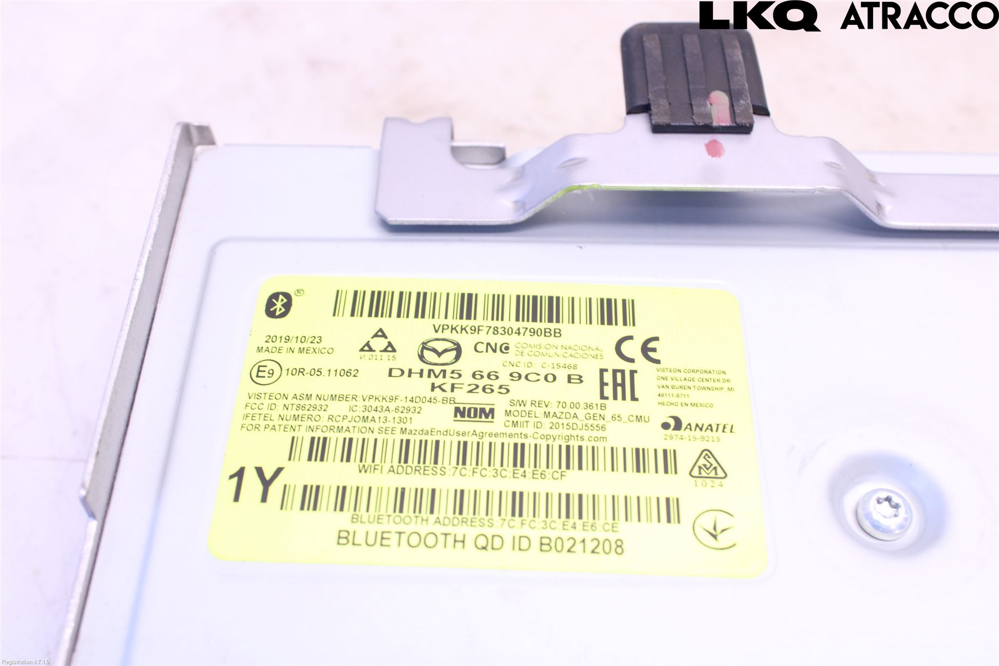 Mazda 2 (DJ) 15-22 Styrenhet Övrigt