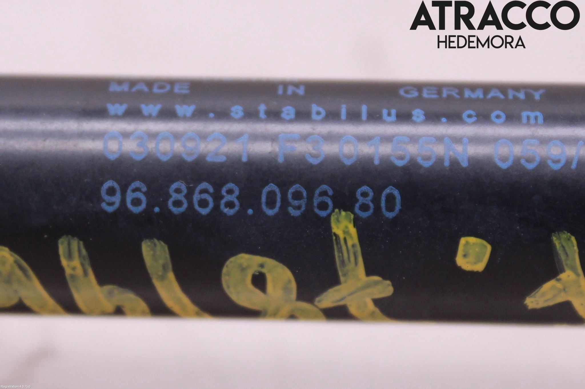 Citroen DS5 Gasfjäder Motorhuv