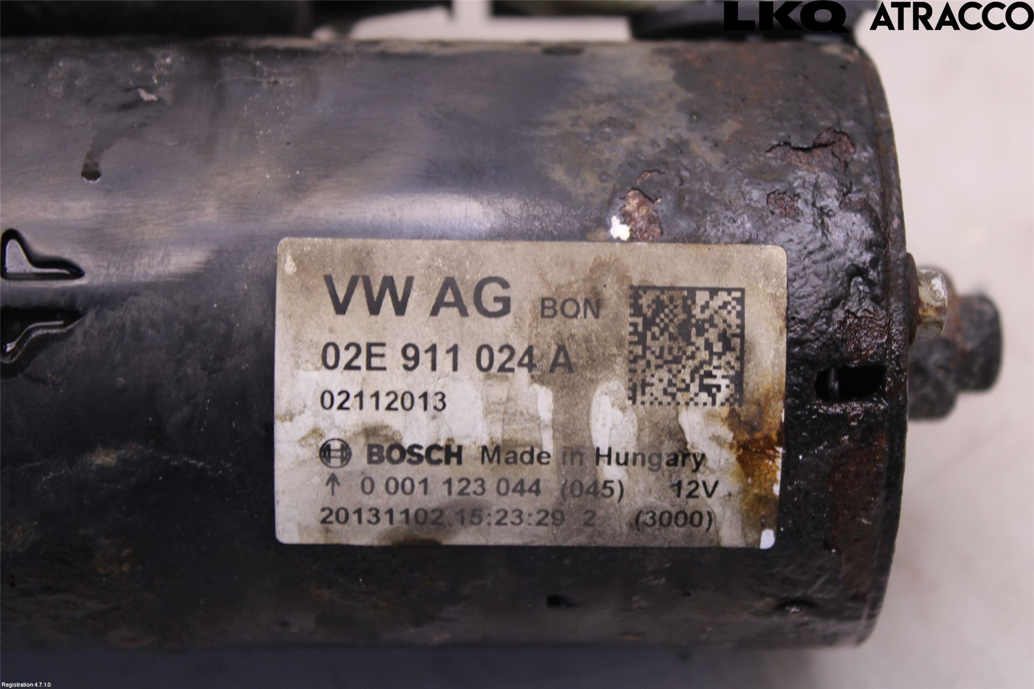 Volkswagen VW TRANSP/CARAVELLE (T5) 04-15 Startmotor Diesel