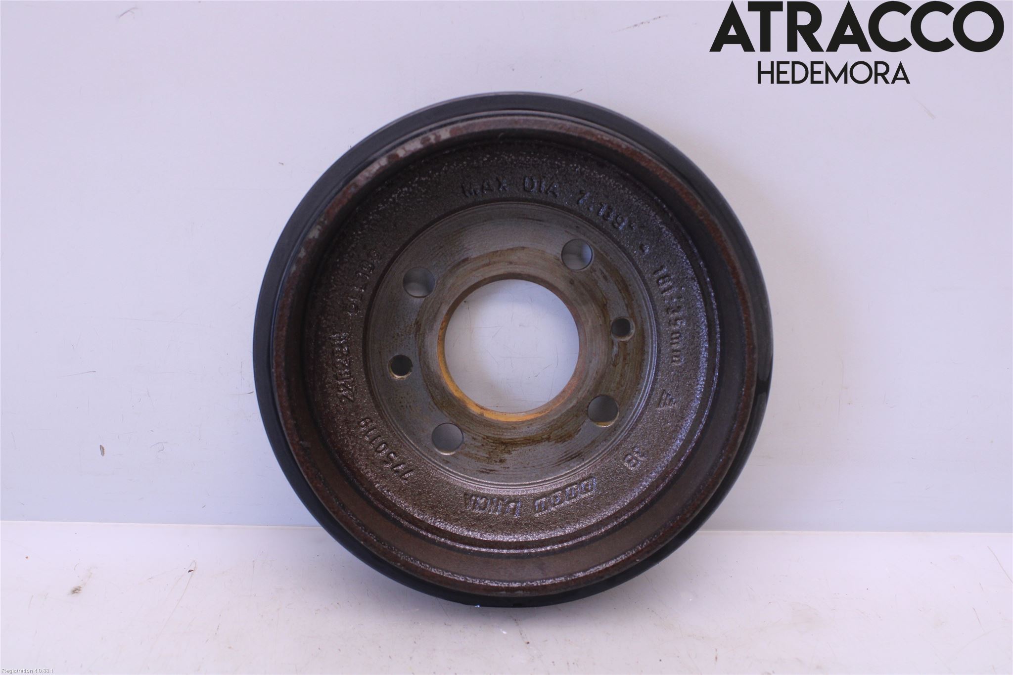 Fiat 500e 20- Bromstrumma Bak