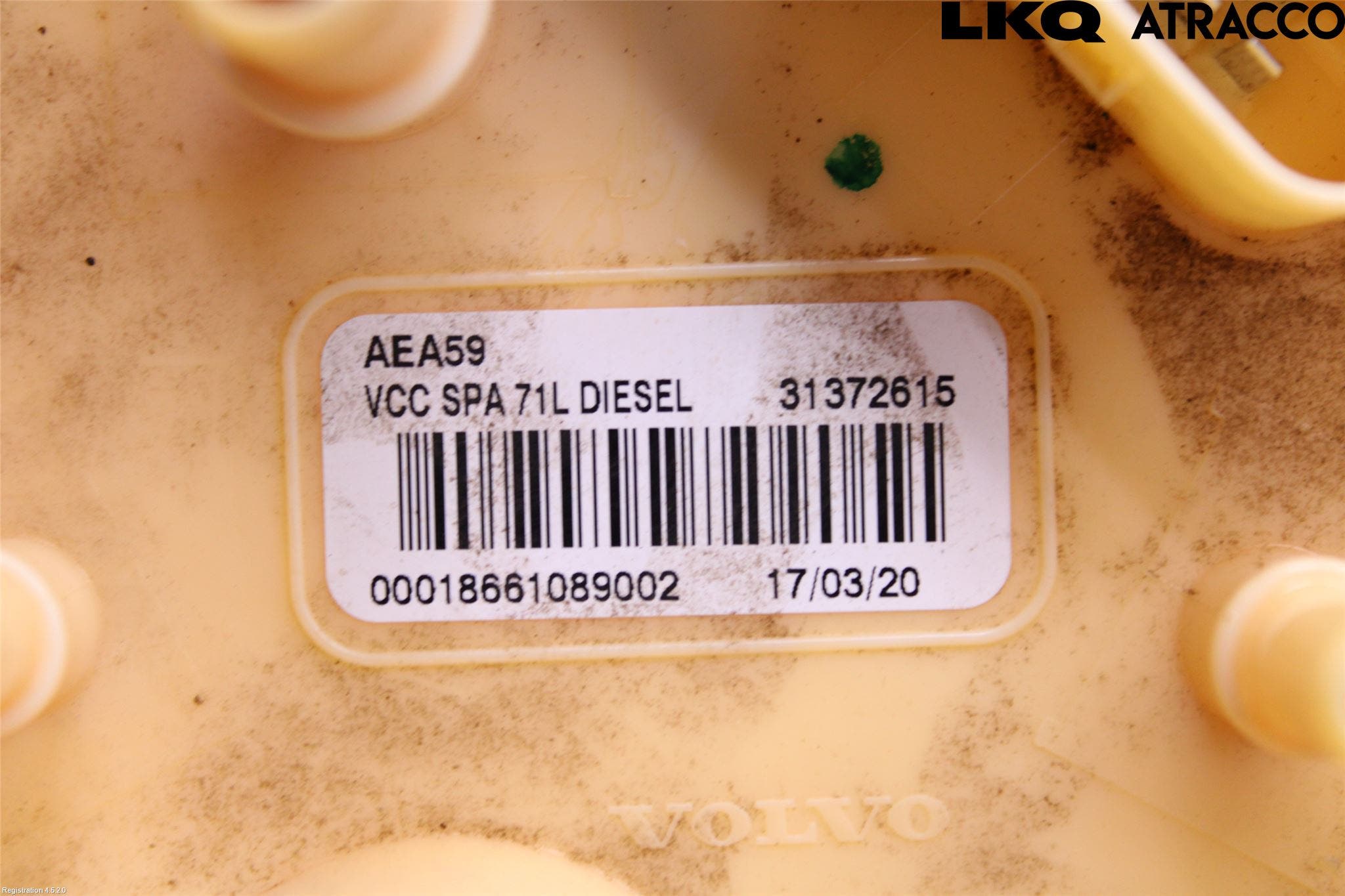 Volvo V60 CROSS COUNTRY 19- Bränsle Insppump Diesel