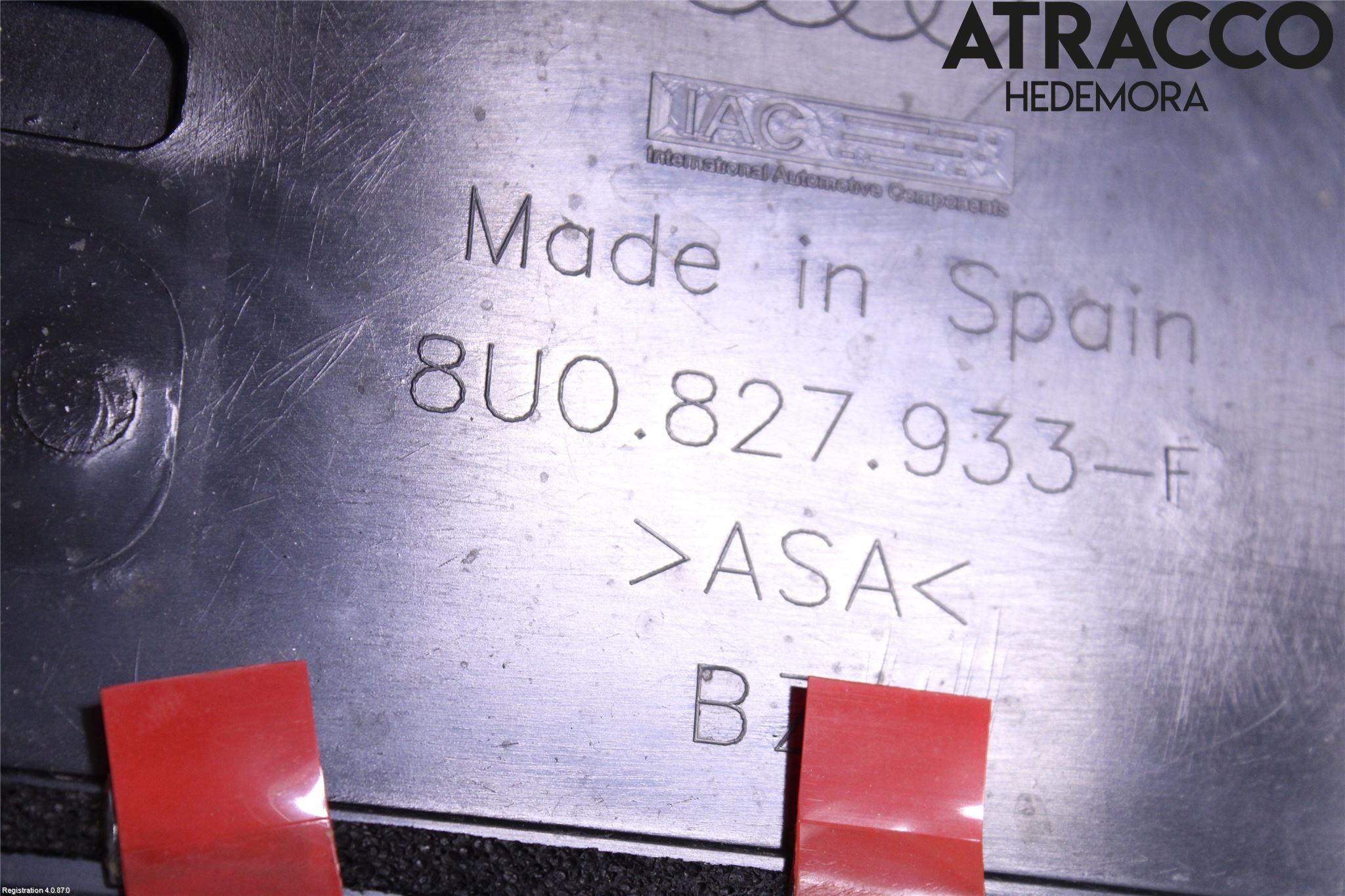 Audi Q3 8U 12-18 Spoiler Baklucka