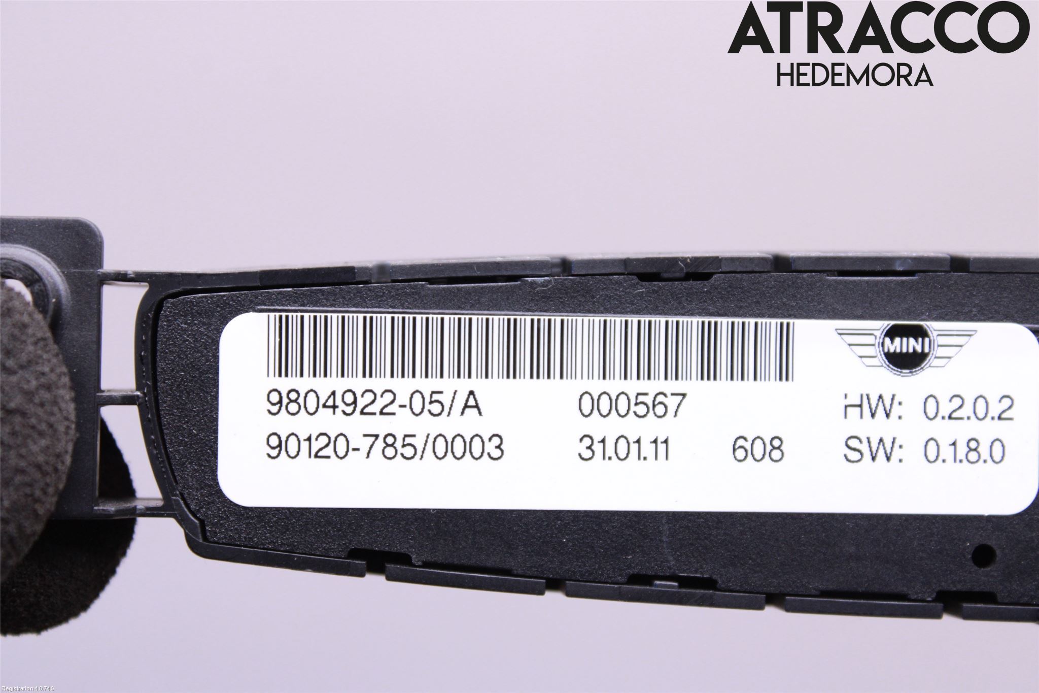 Mini COUPE R56 05-14 Strömställare Multifunktion