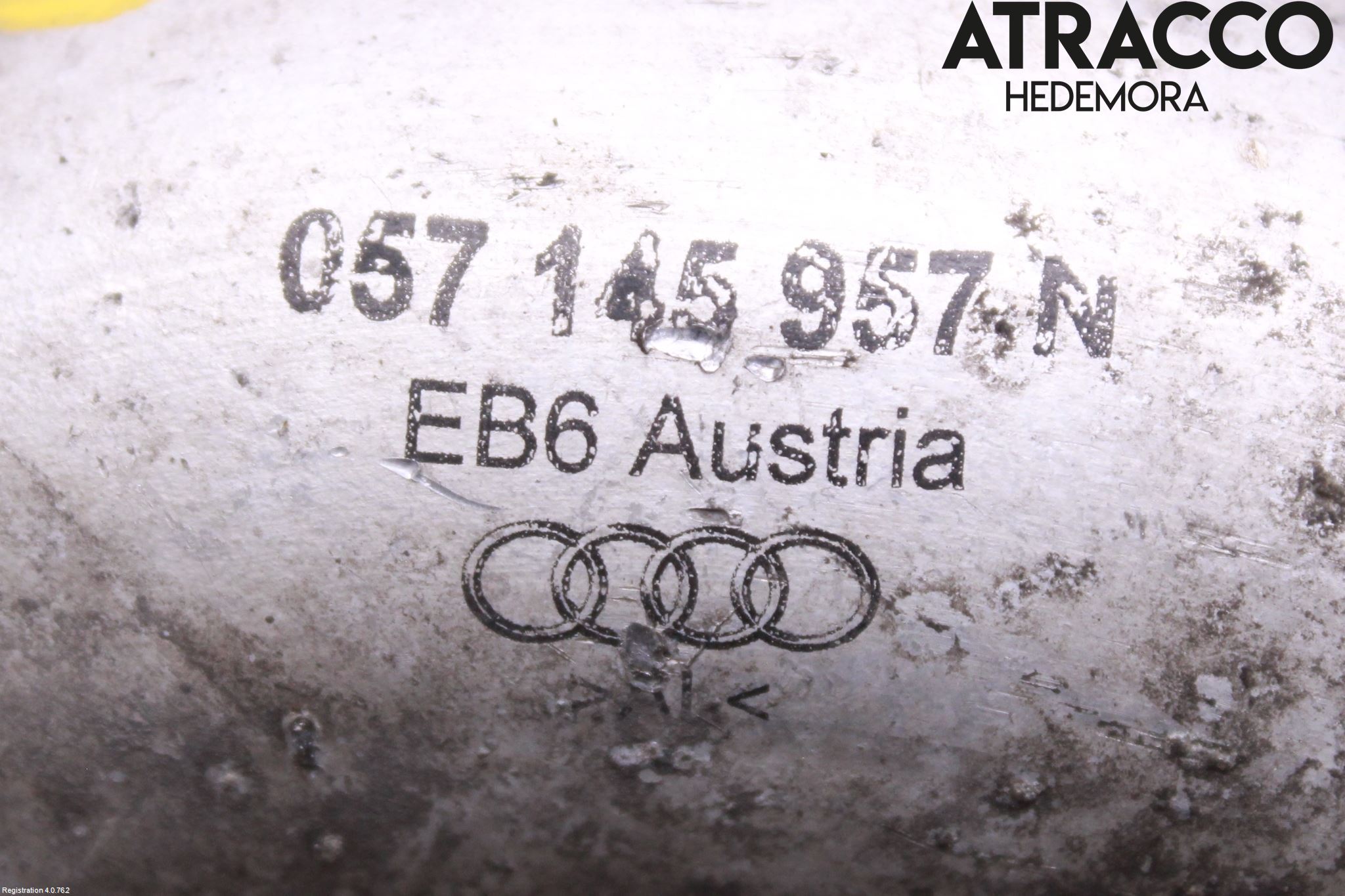 Volkswagen VW TOUAREG 7P 11-18 Laddluft-Intercoolerrör