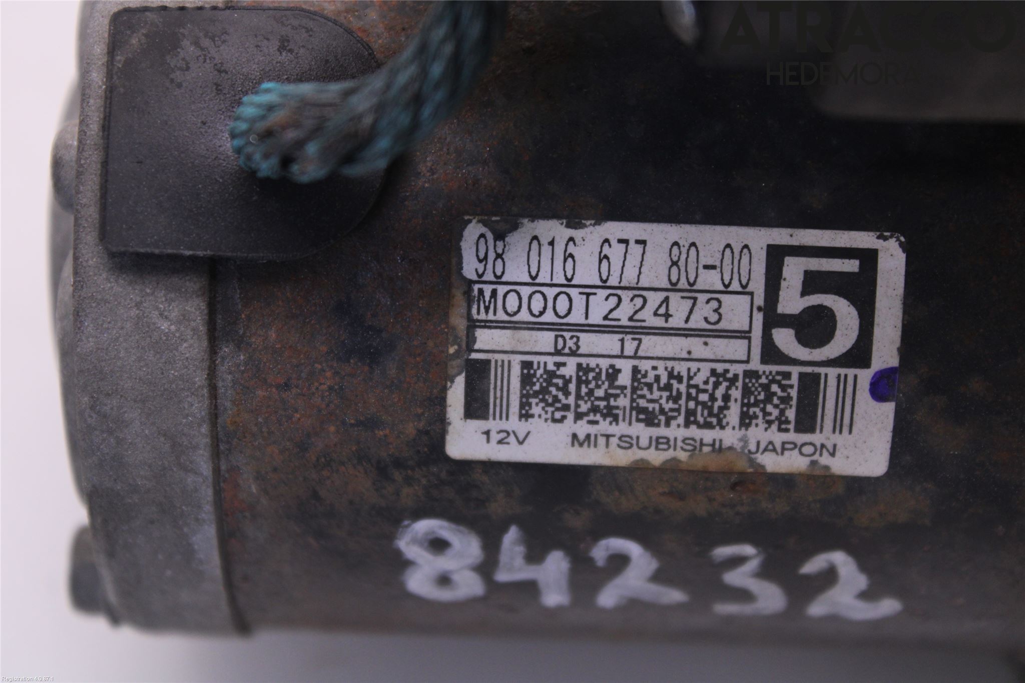 Citroen C3 10-17 Startmotor Diesel