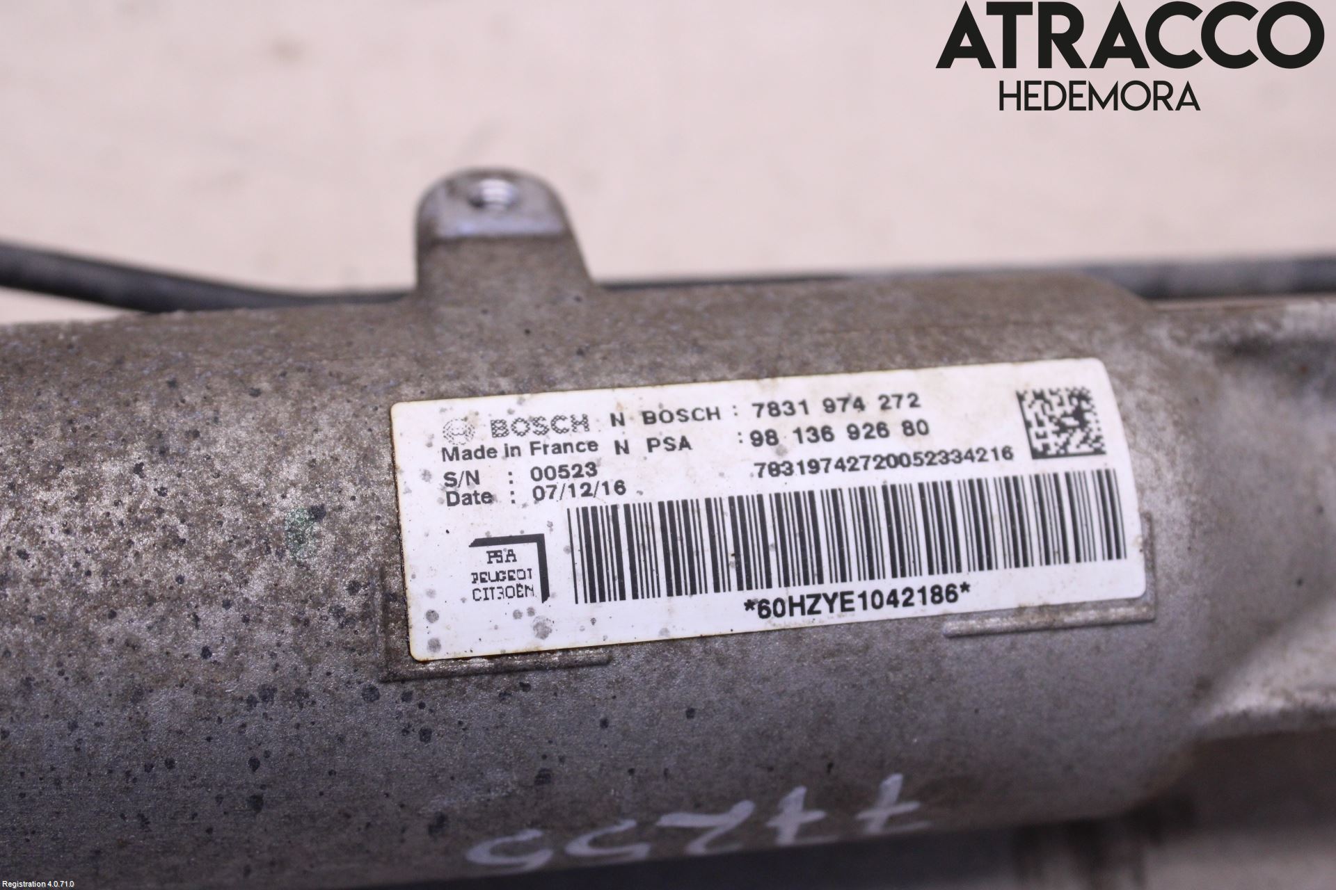 Peugeot EXPERT/E-EXPERT 17- Styrväxel Servo -Snäcka