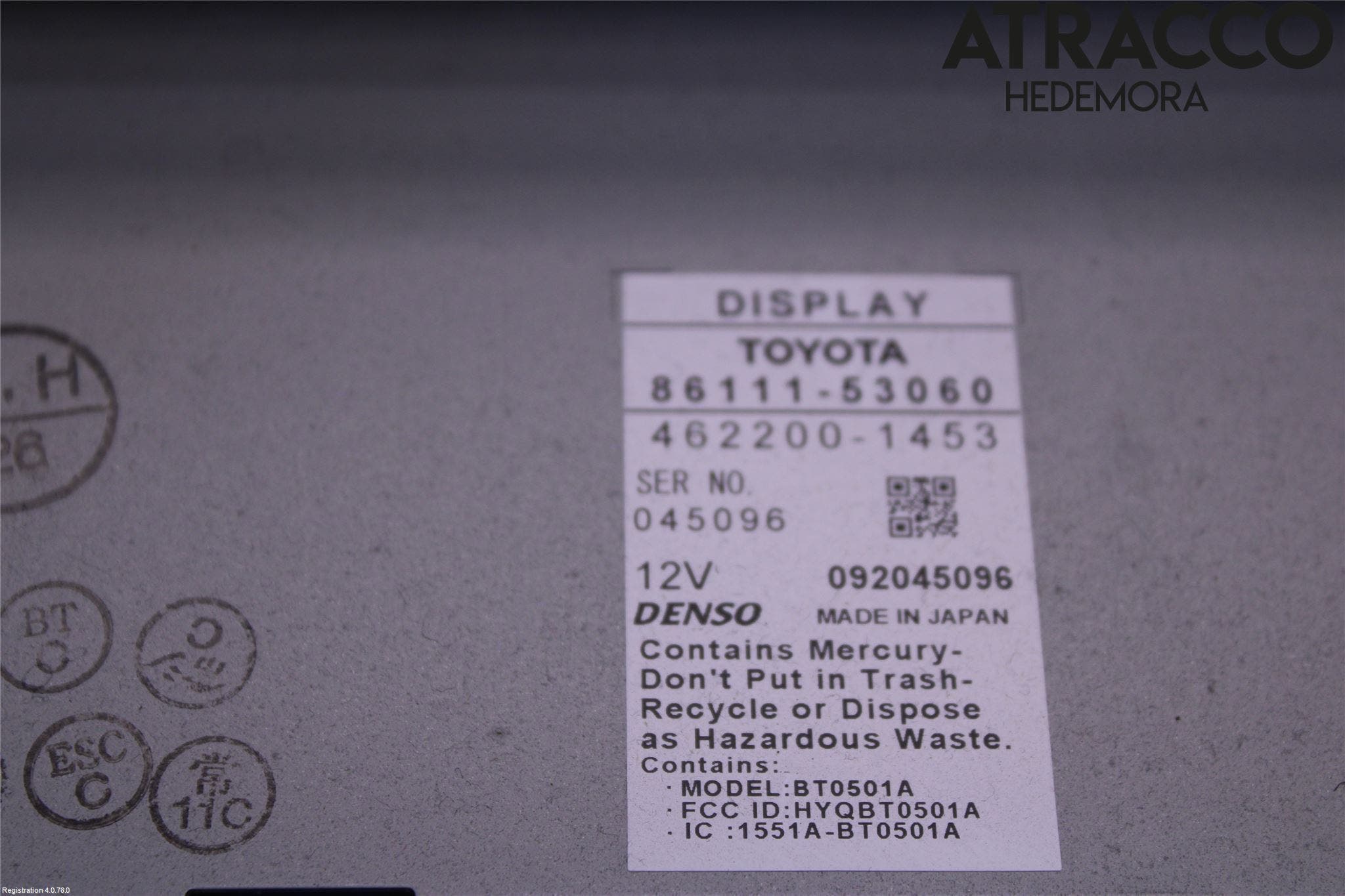 Lexus IS 220d/250/350 06-13 Cd Radio - Multimediapanel