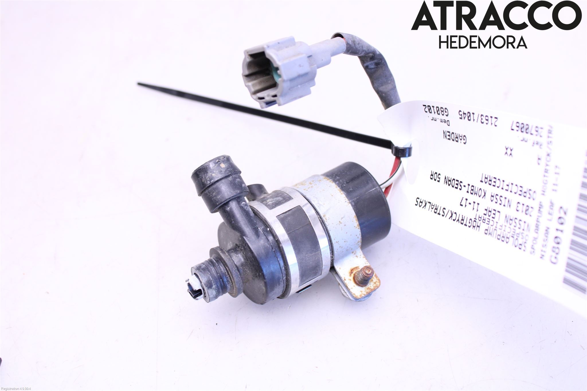 Nissan LEAF 11-17 Spolarpump Högtryck