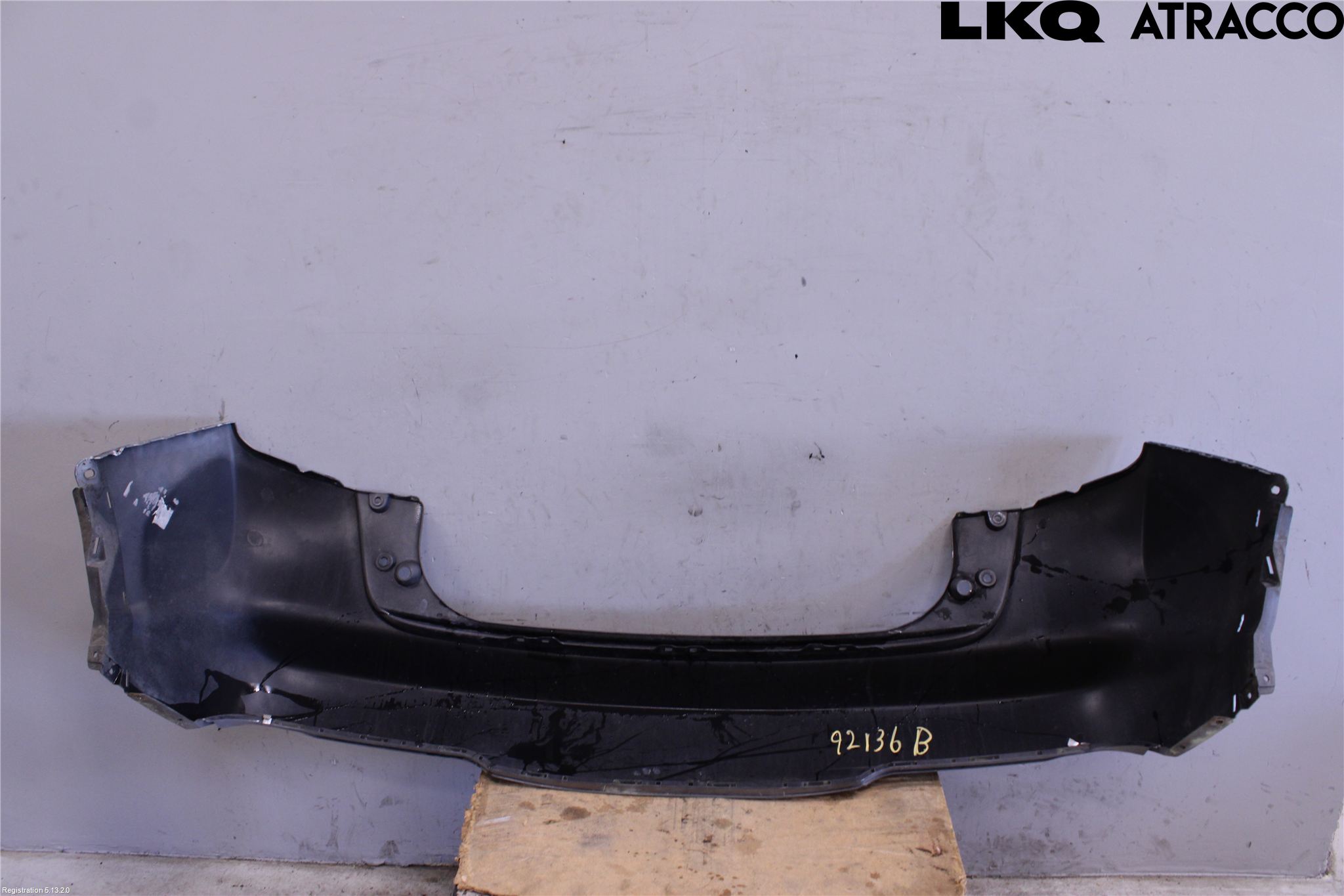 Nissan JUKE 14-19 Stötfångarbeklädnad Bak