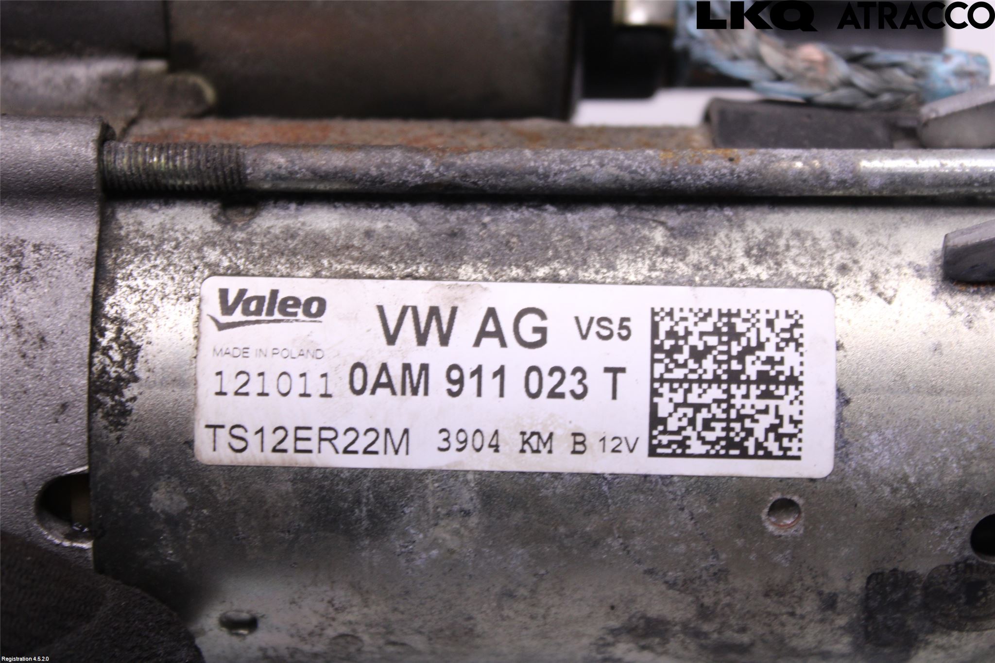 Skoda ROOMSTER Startmotor