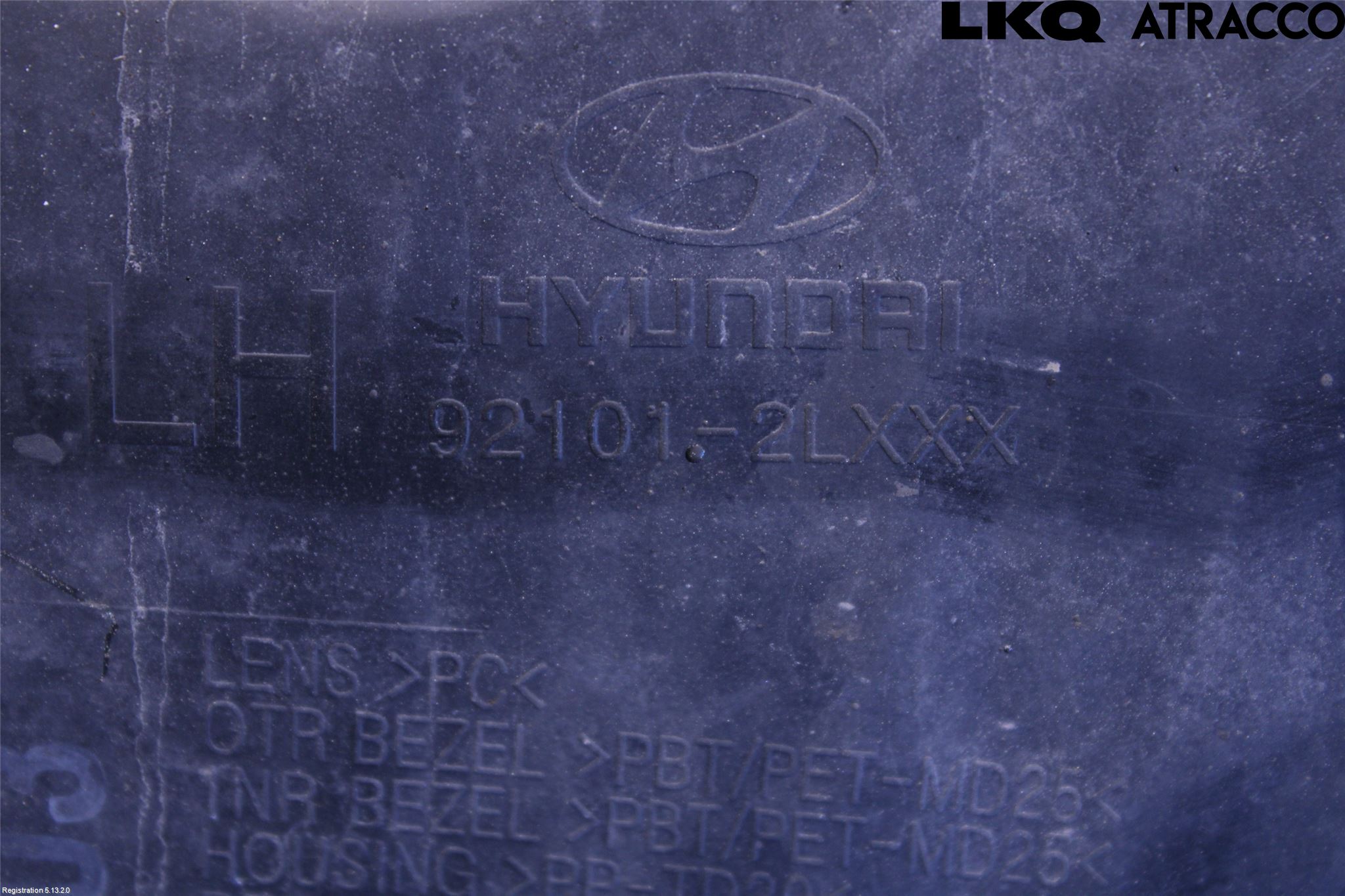 Hyundai i30 FD 07-12 Strålkastare Vänster