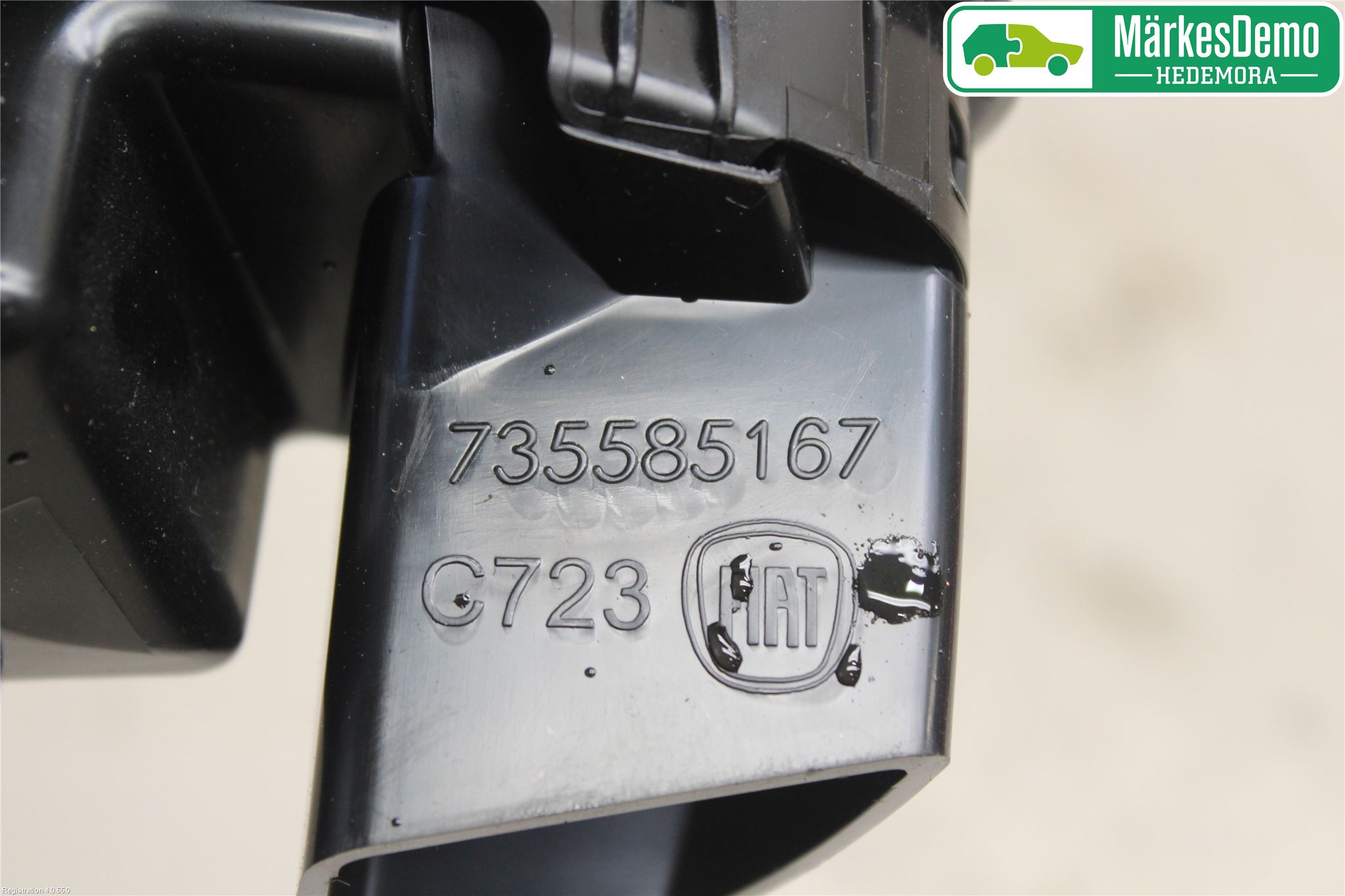 Fiat PANDA 12- Defrosterkanal-Munstycke