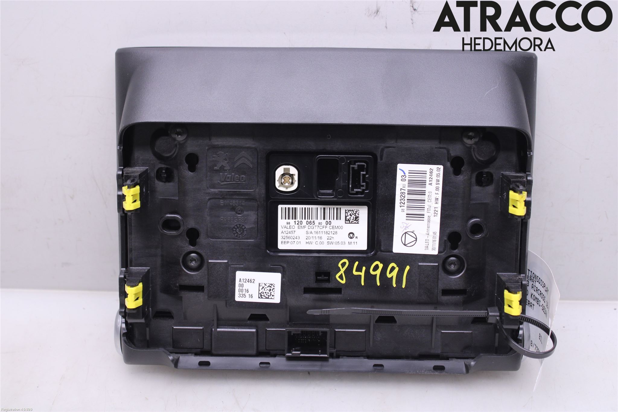 Citroen C3 10-17 Multifunktionsdisplay