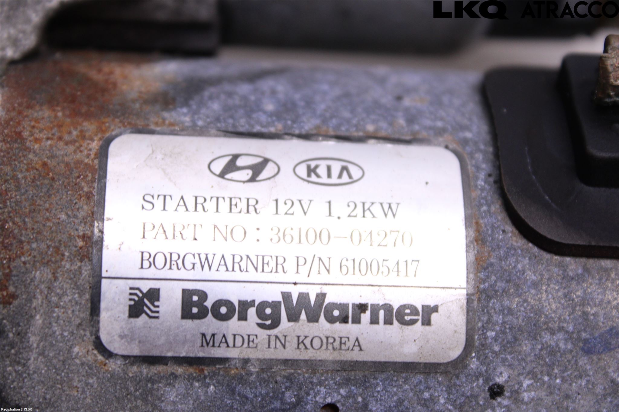 Hyundai i20 GB 15-20 Startmotor