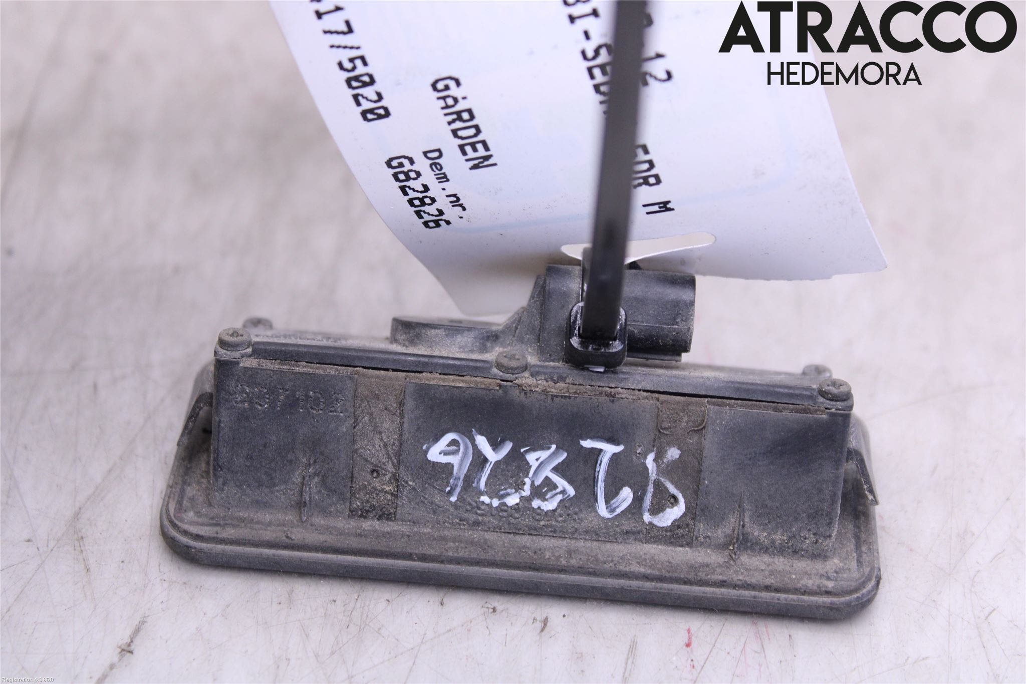 Ford FIESTA 09-12 Bakluckehandtag