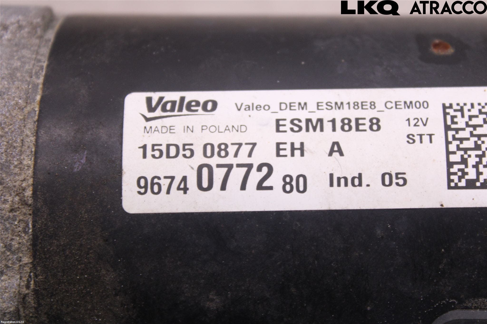 Peugeot 308 14-21 Startmotor