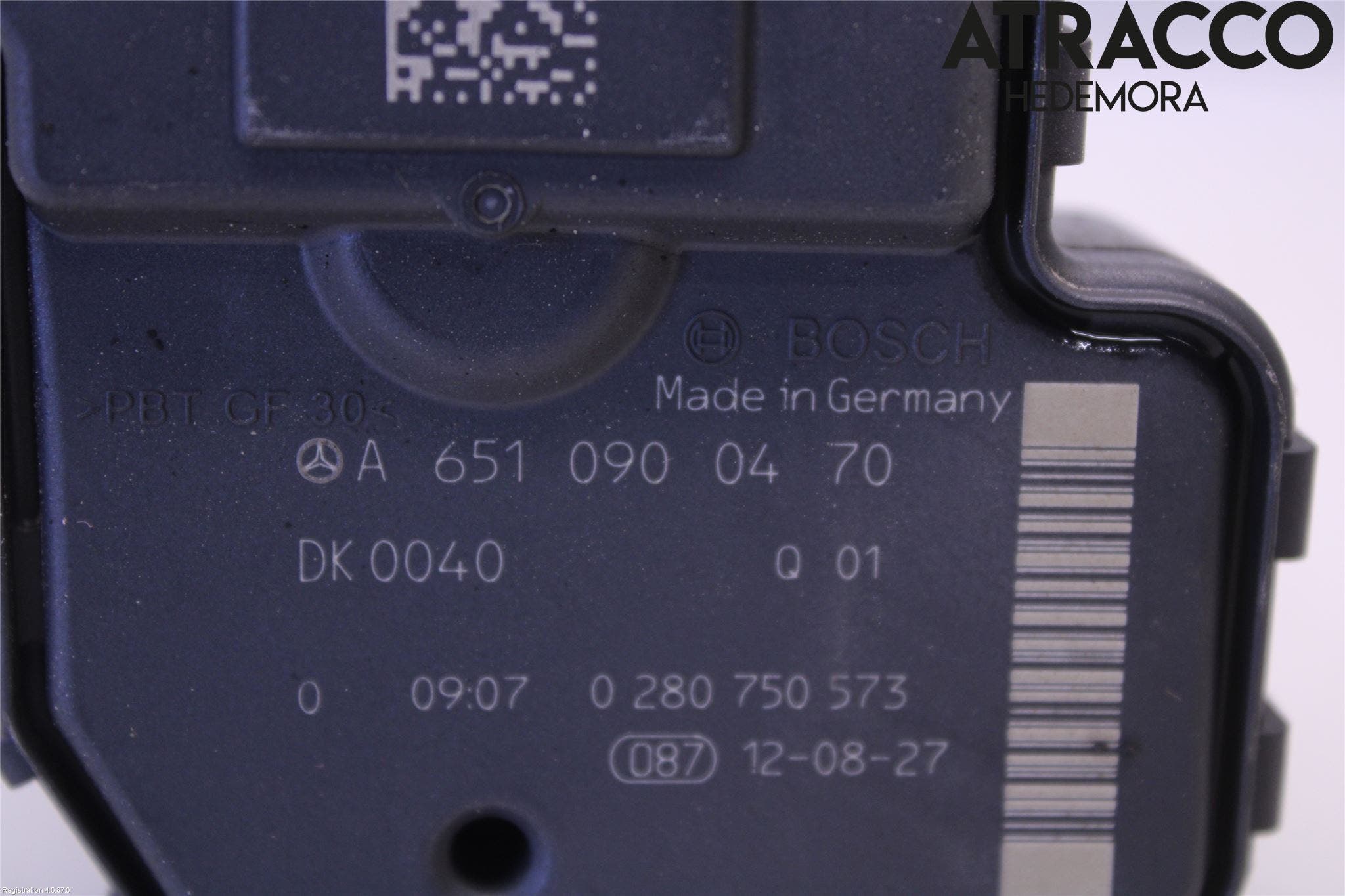 Mercedes-Benz MB C-KLASS (W204) 07-15 Injspjällhus