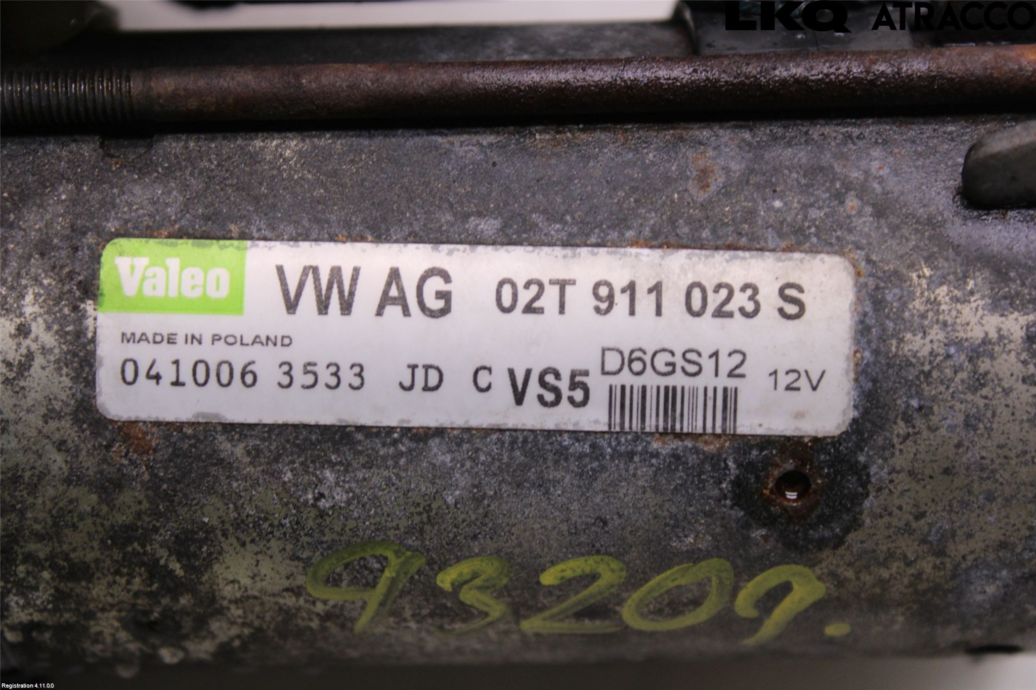 Skoda FABIA 99-07 Startmotor