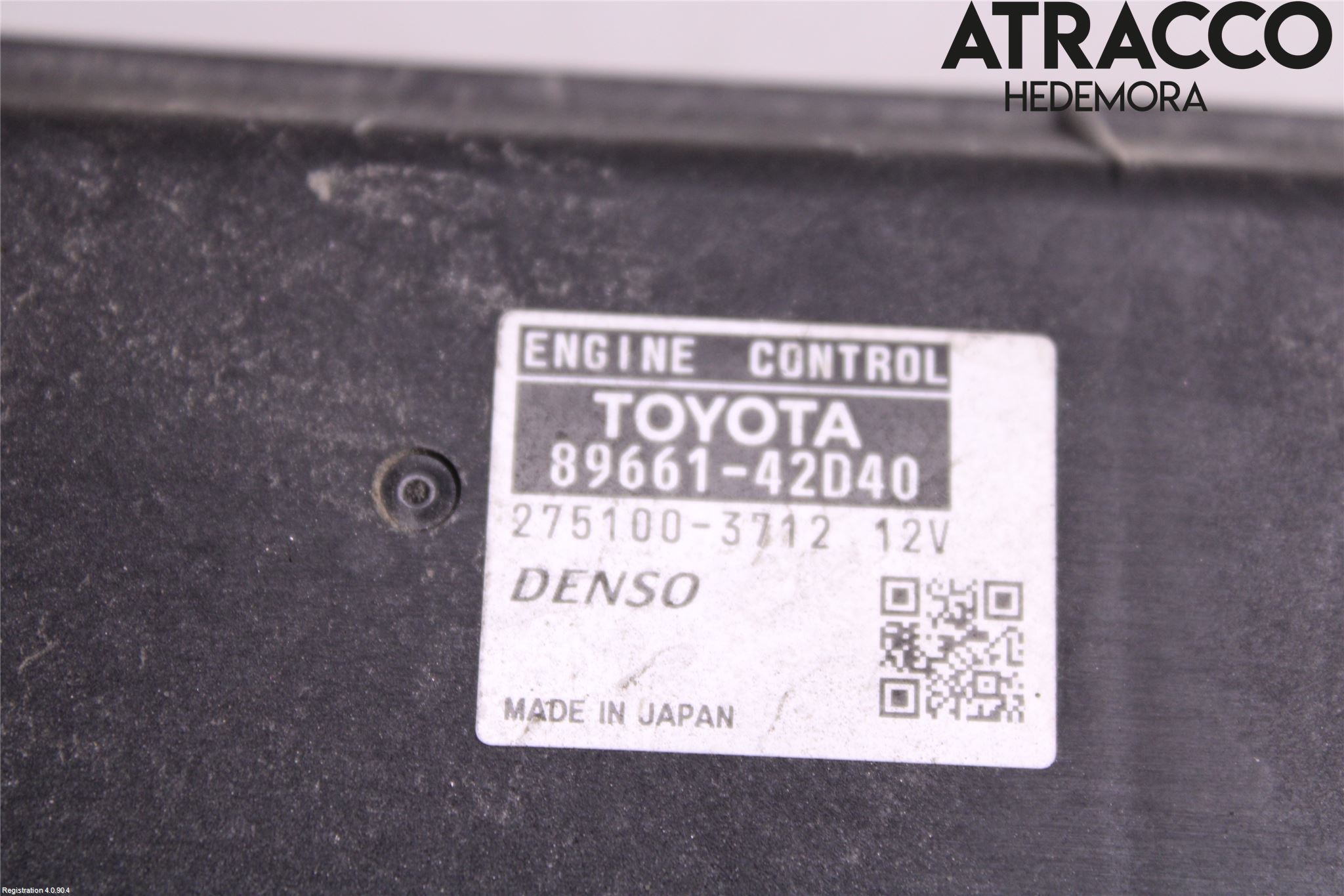 Toyota RAV 4 06-12 Styrenhet Insprut Bensin