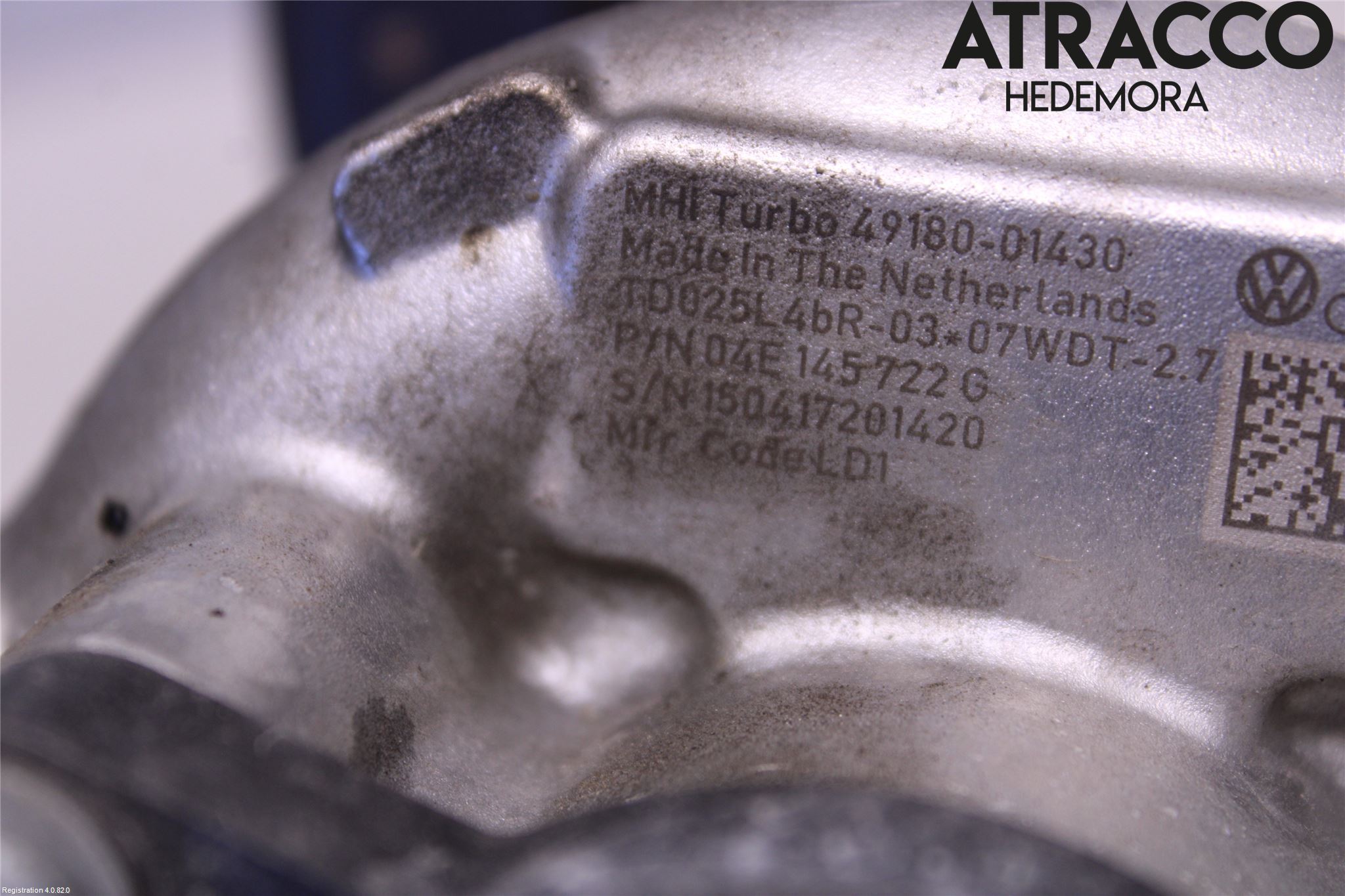 Volkswagen VW GOLF / E-GOLF VII 13-20 Turboaggregat