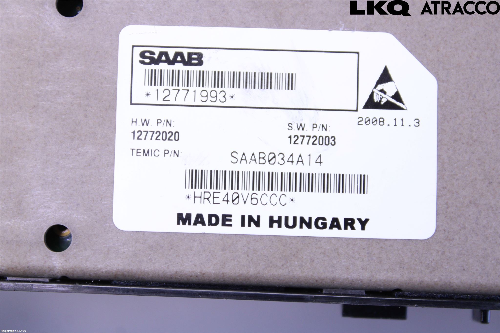Saab 9-3 VER2/VER3 08-15 Strömställare Elhiss
