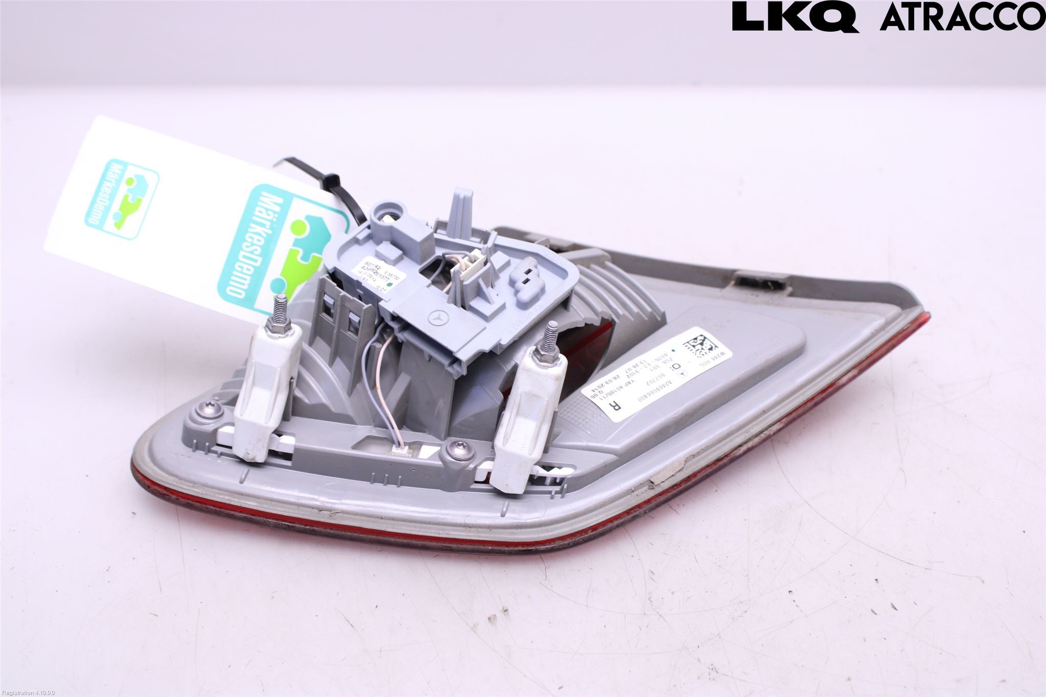 Mercedes-Benz MB B-KLASS (W246/W242) 12-19 Bakljus Lucka Hö