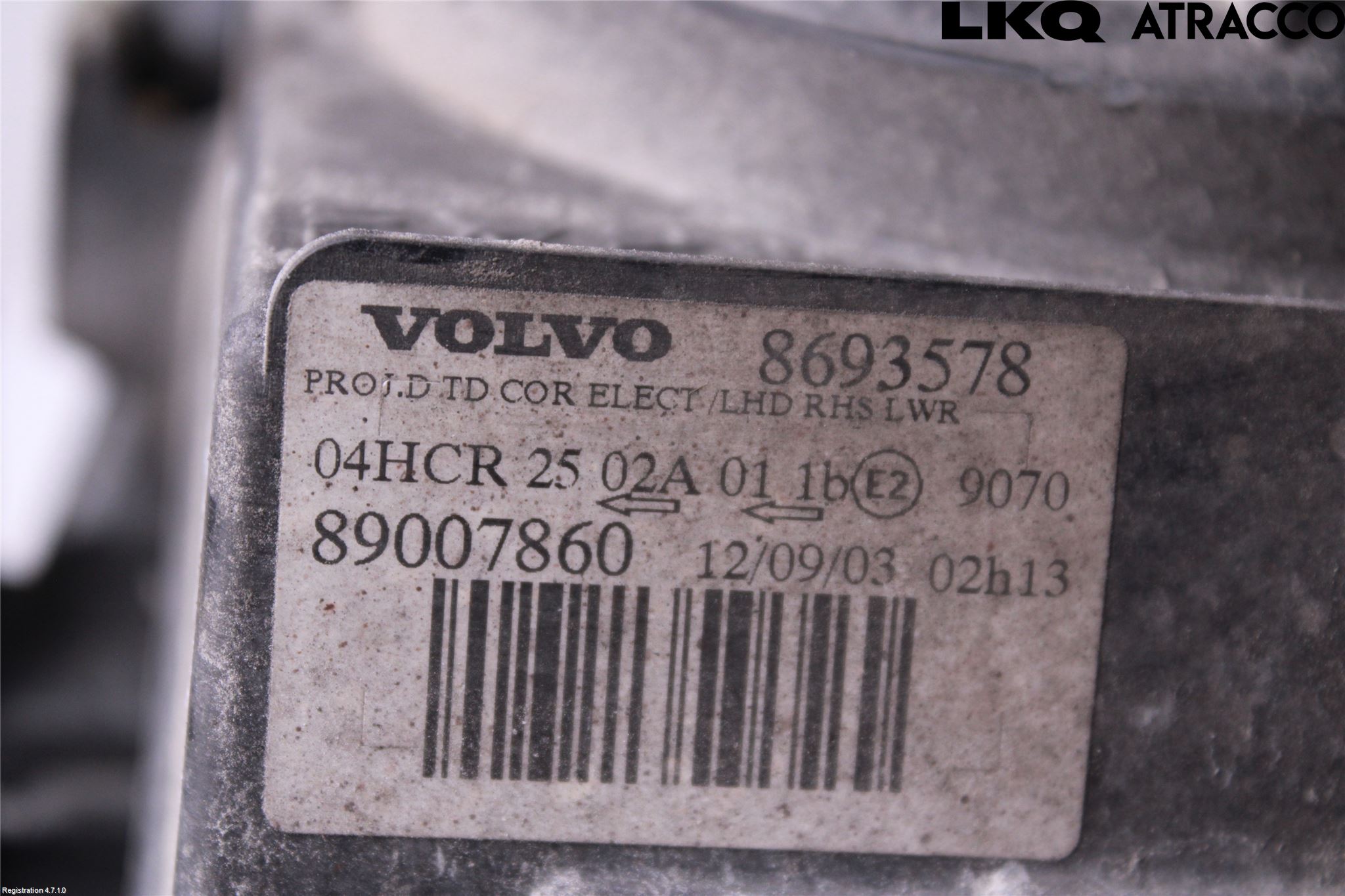 Volvo S60 01-04 Strålkastare Höger