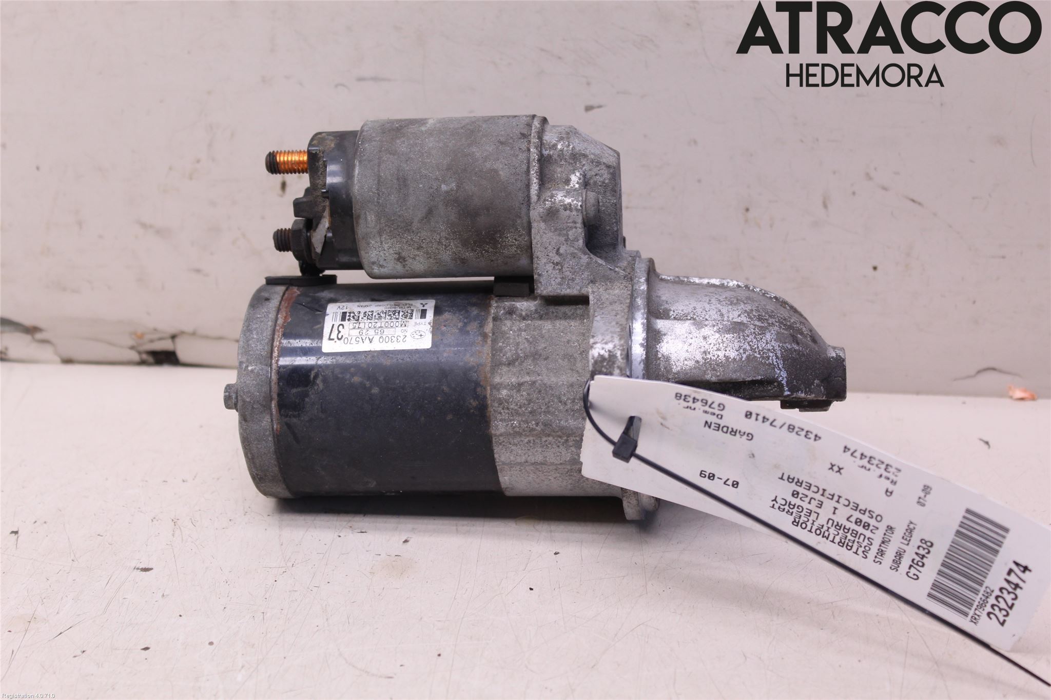 Subaru LEGACY    07-09 Startmotor