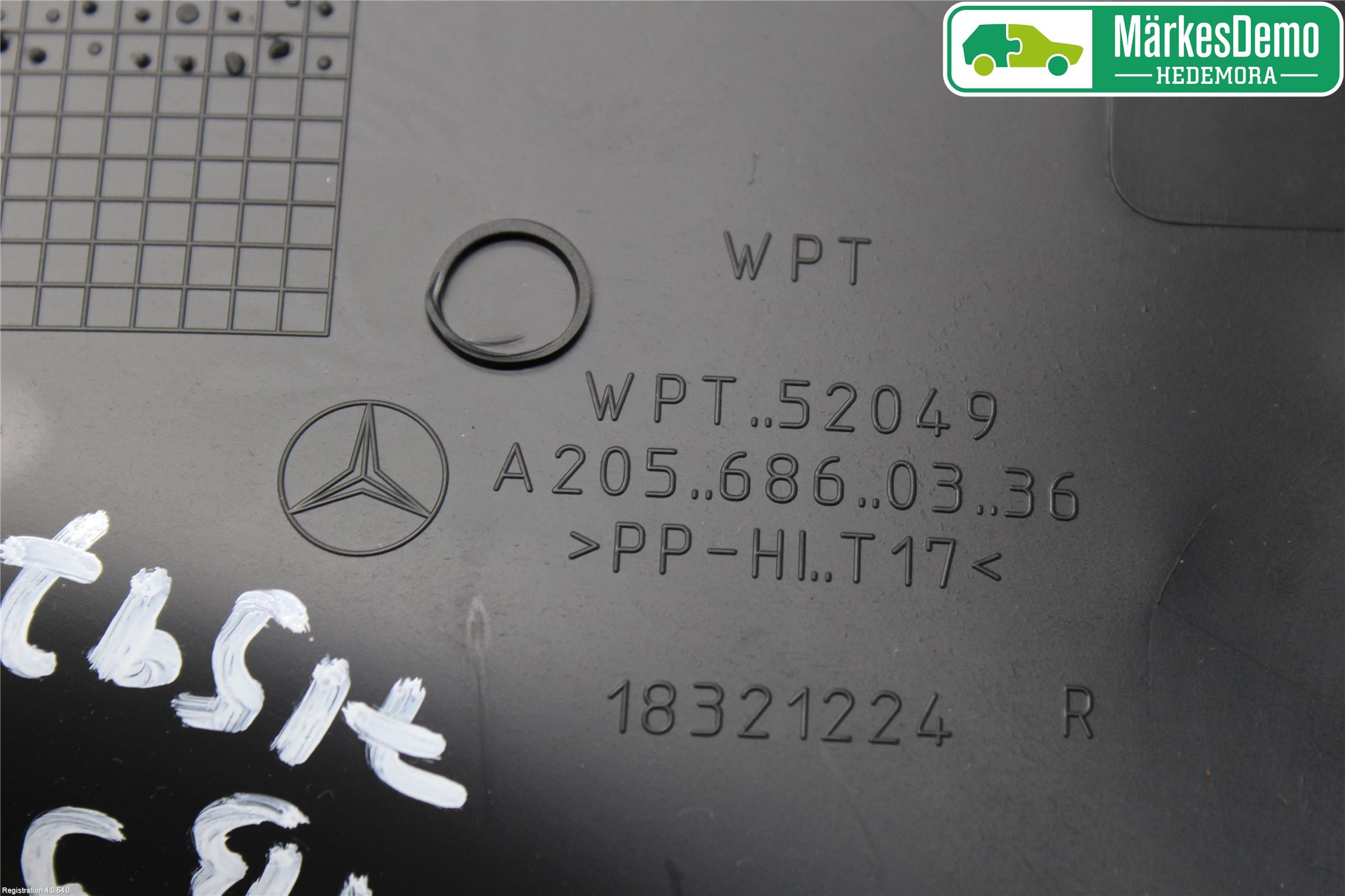 Mercedes-Benz MB C-KLASS (W205) 14-21 Inr Tröskel-Insteg
