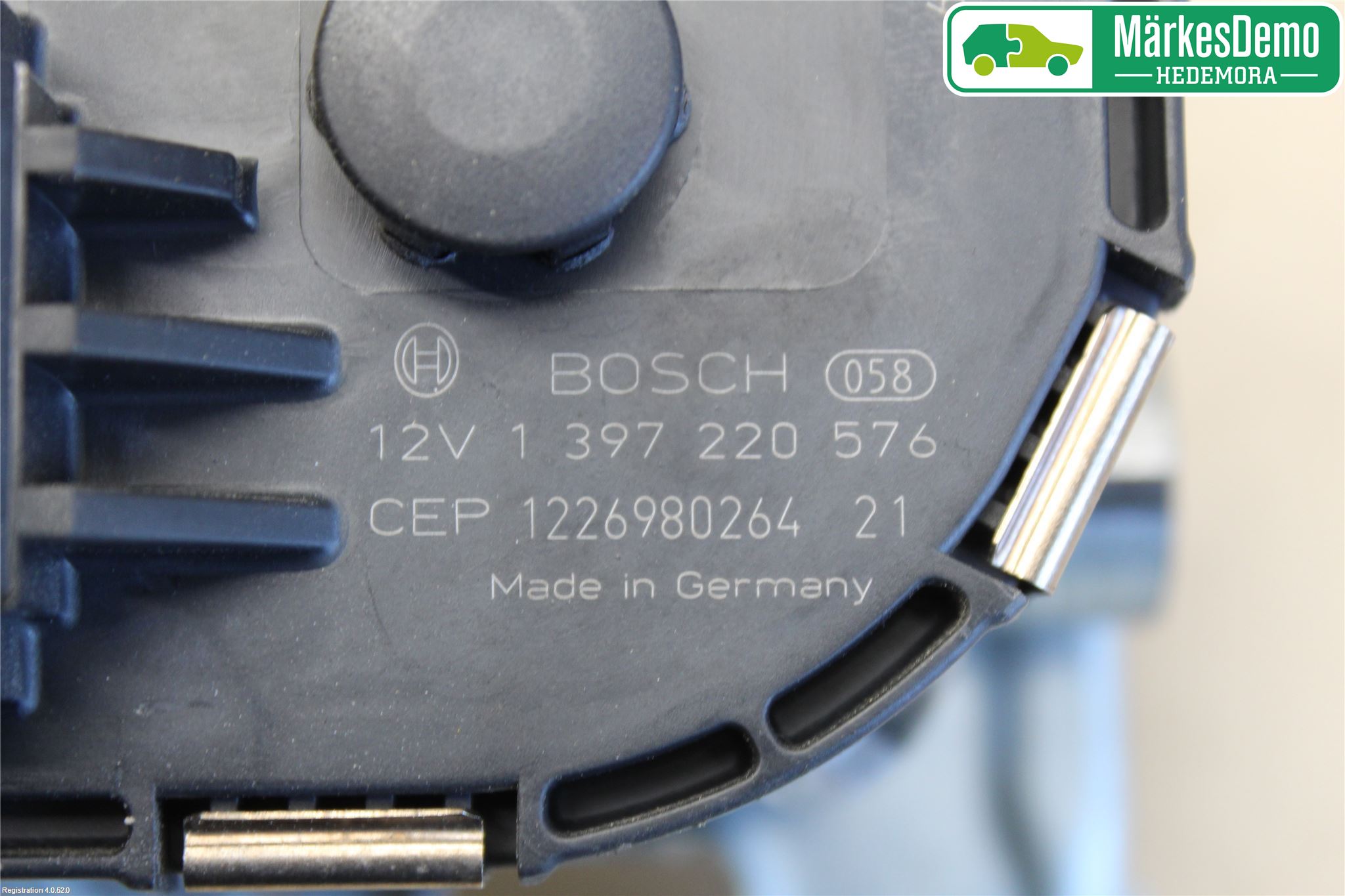 Peugeot 3008 09-16 Torkarmotor Vindruta