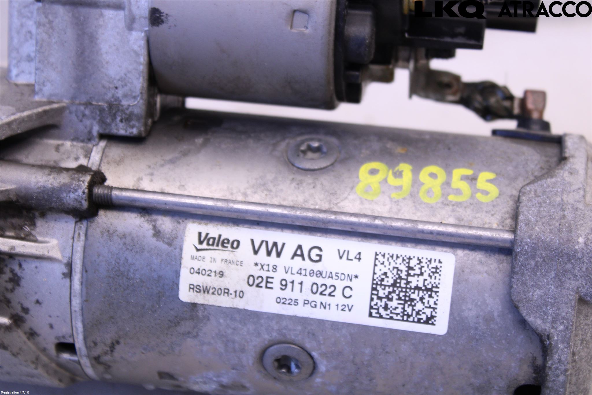 Volkswagen VW T-ROC 18- Startmotor Diesel